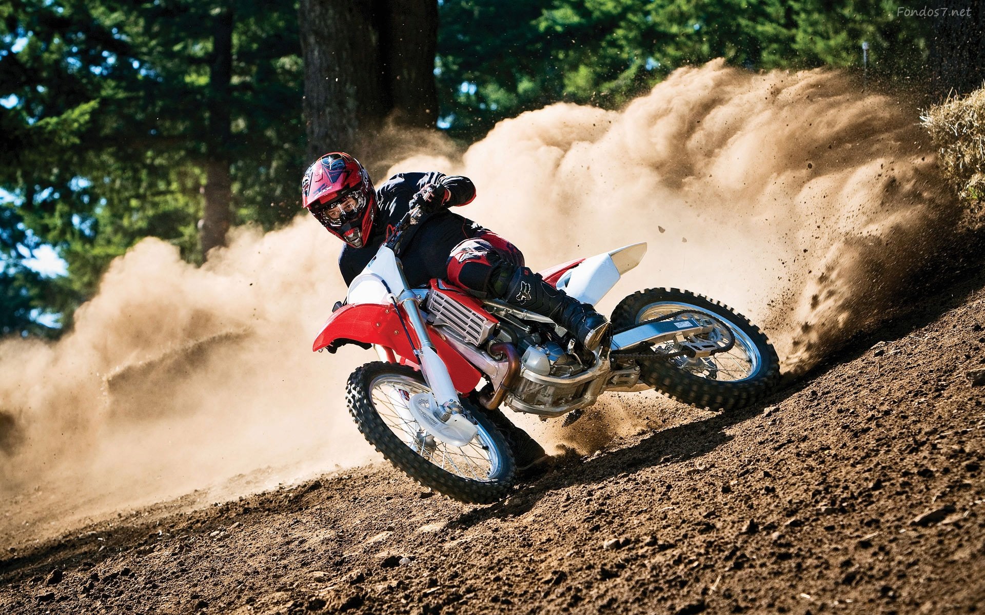 Honda Dirt Bike Logo Wallpapers