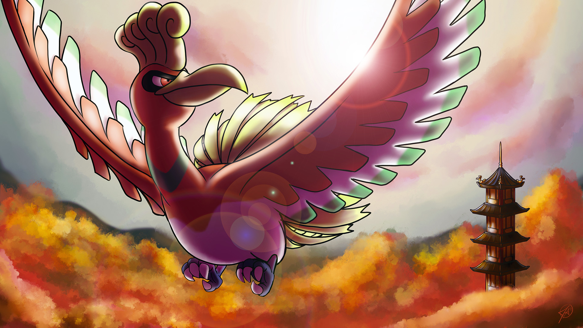 Ho-Oh Wallpapers