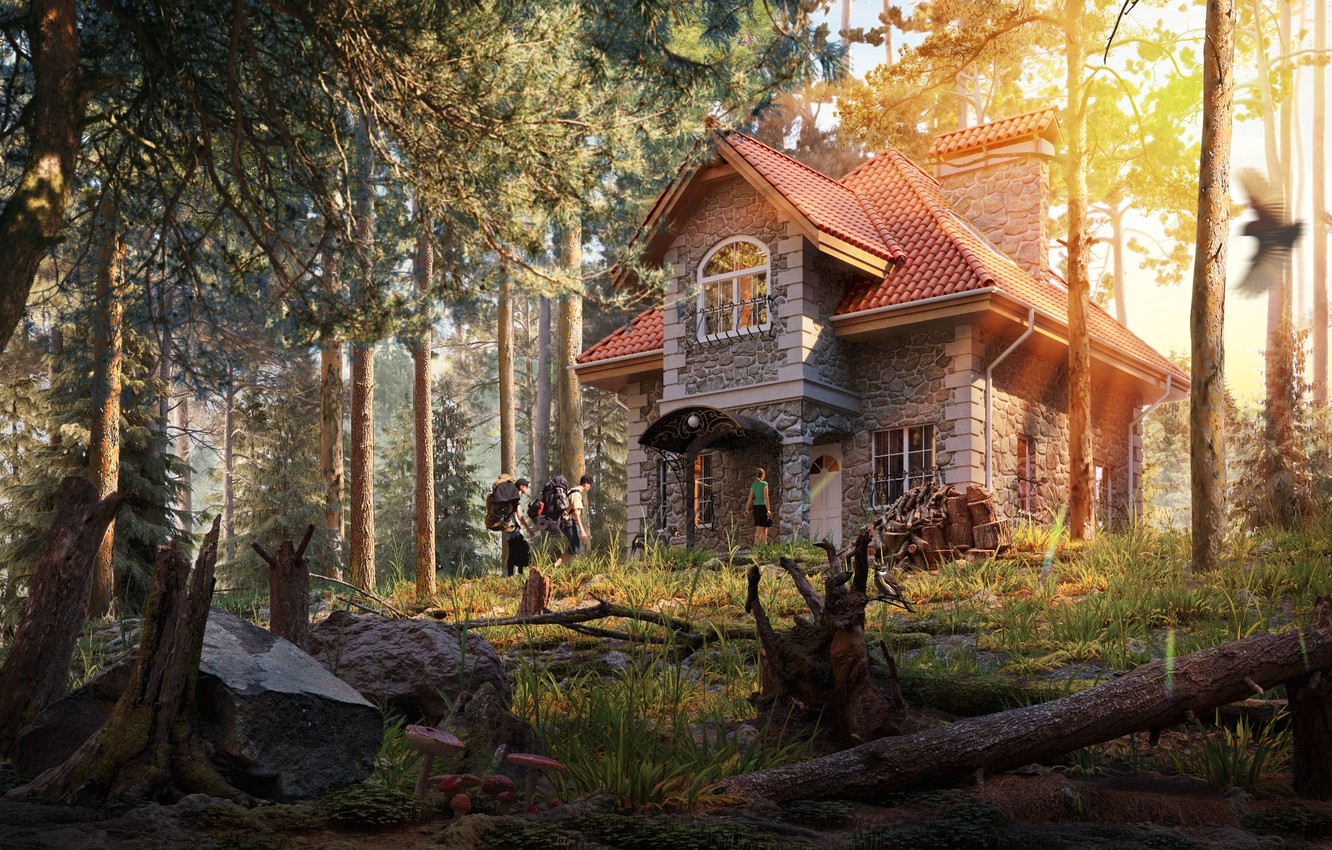 House In The Woods Wallpapers