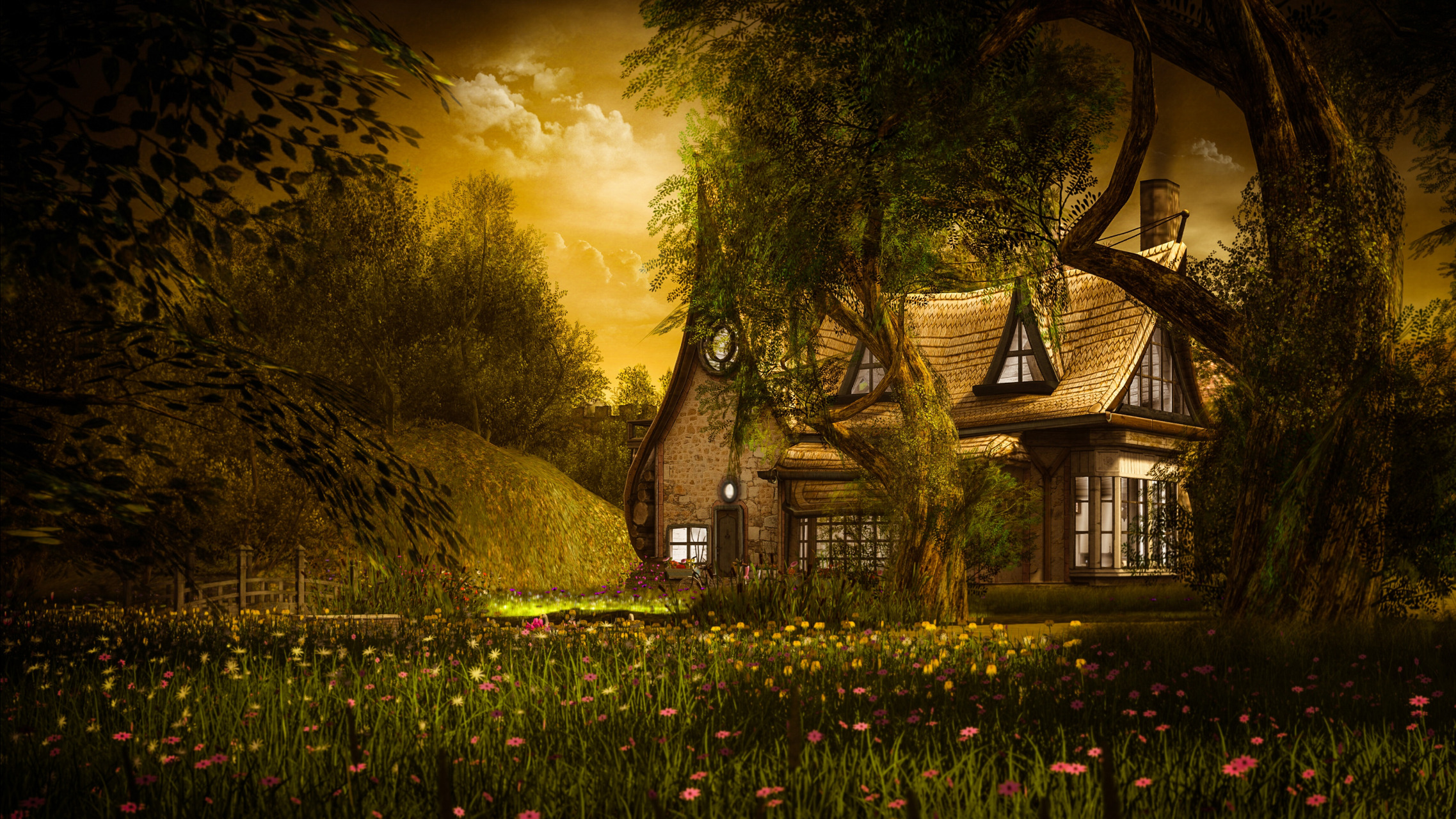 House In The Woods Wallpapers