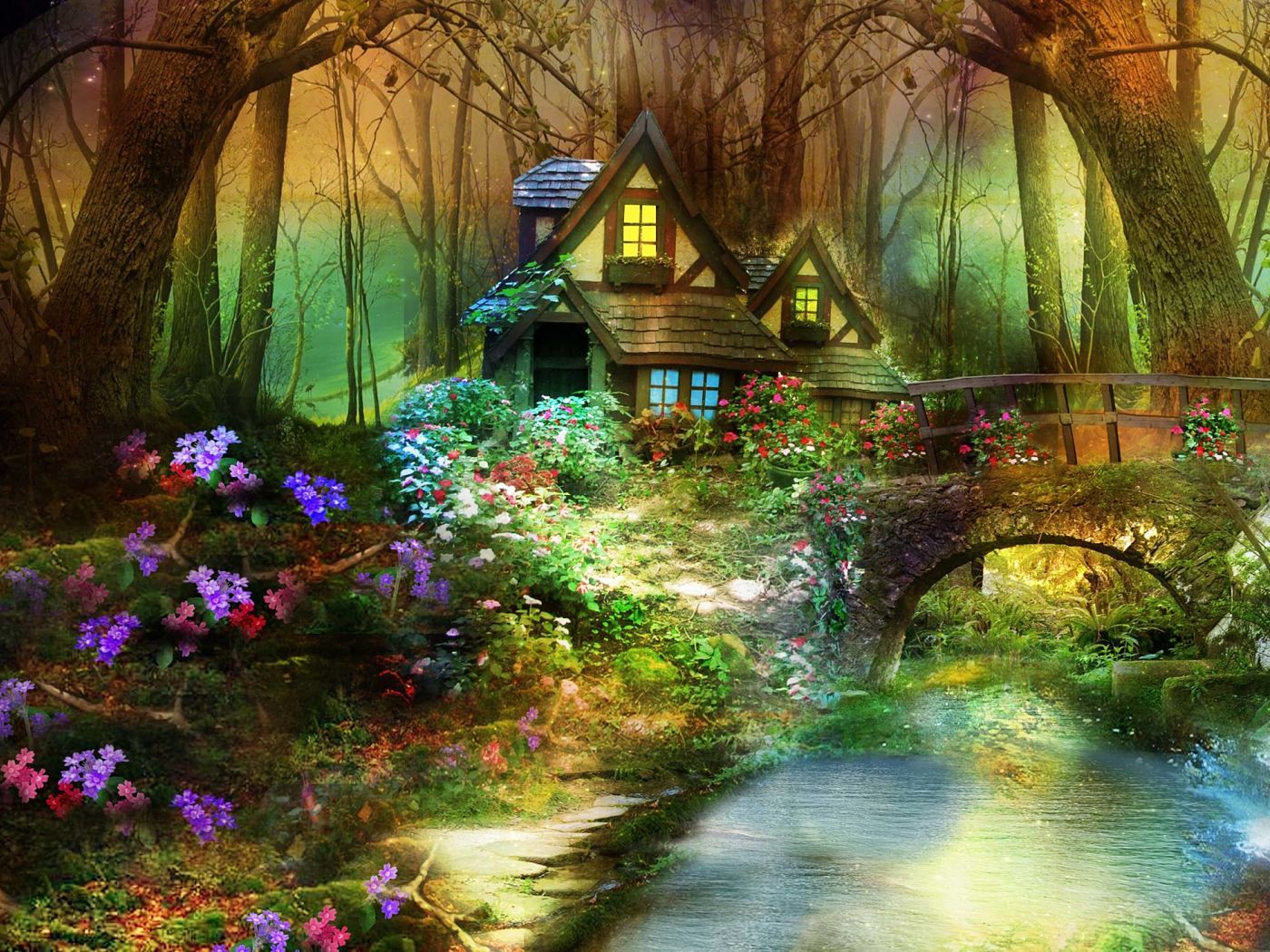 House In The Woods Wallpapers