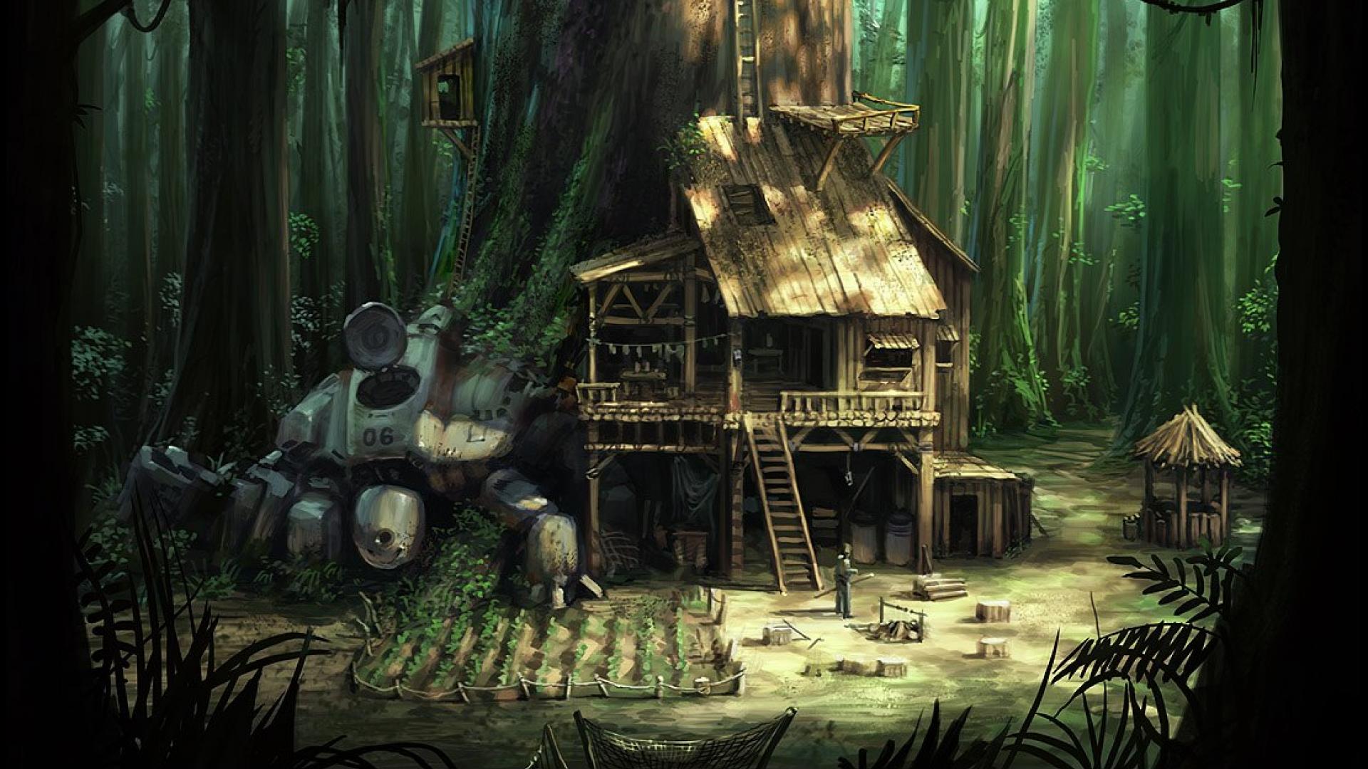 House In The Woods Wallpapers