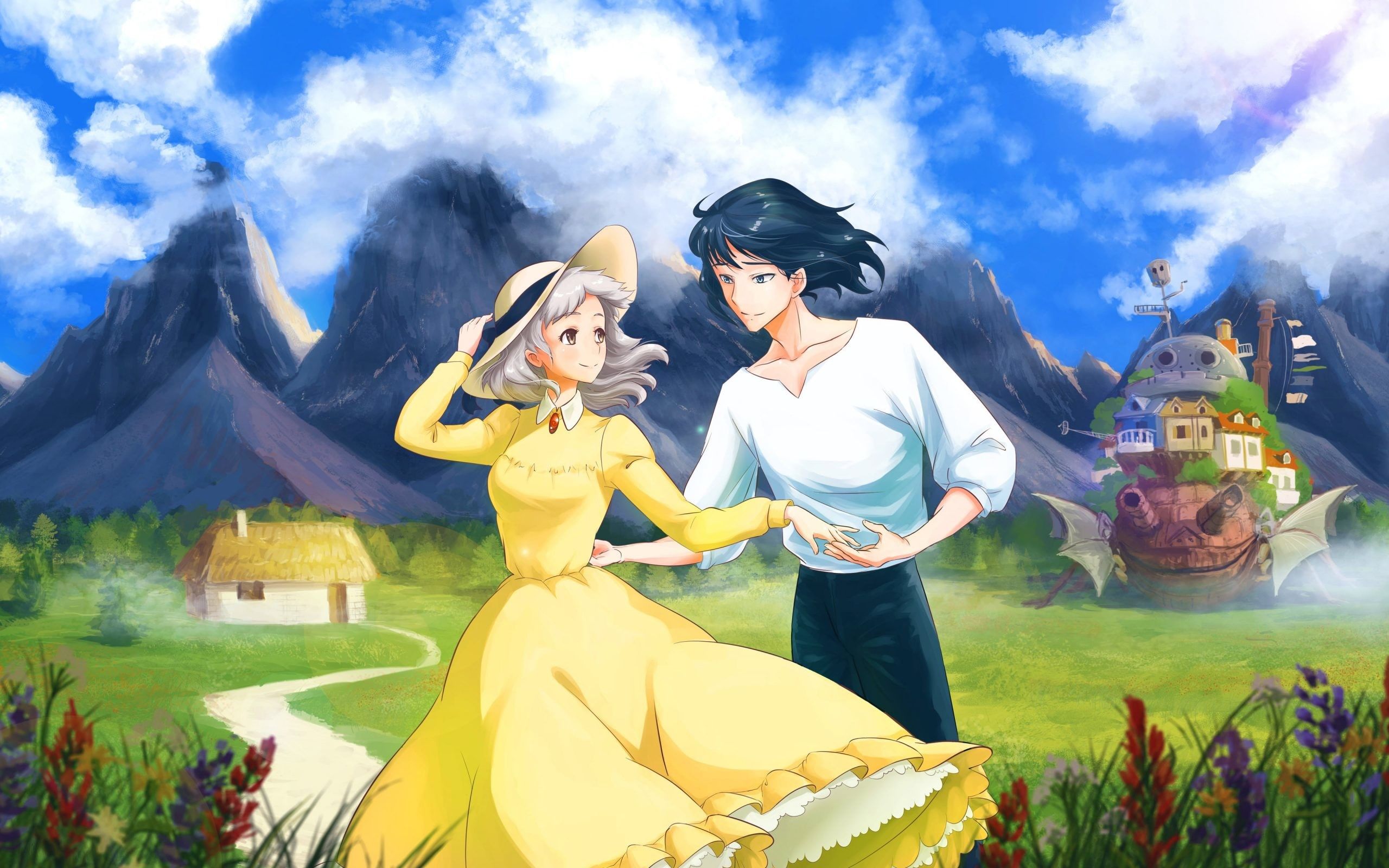 Howl'S Moving Castle Phone Wallpapers
