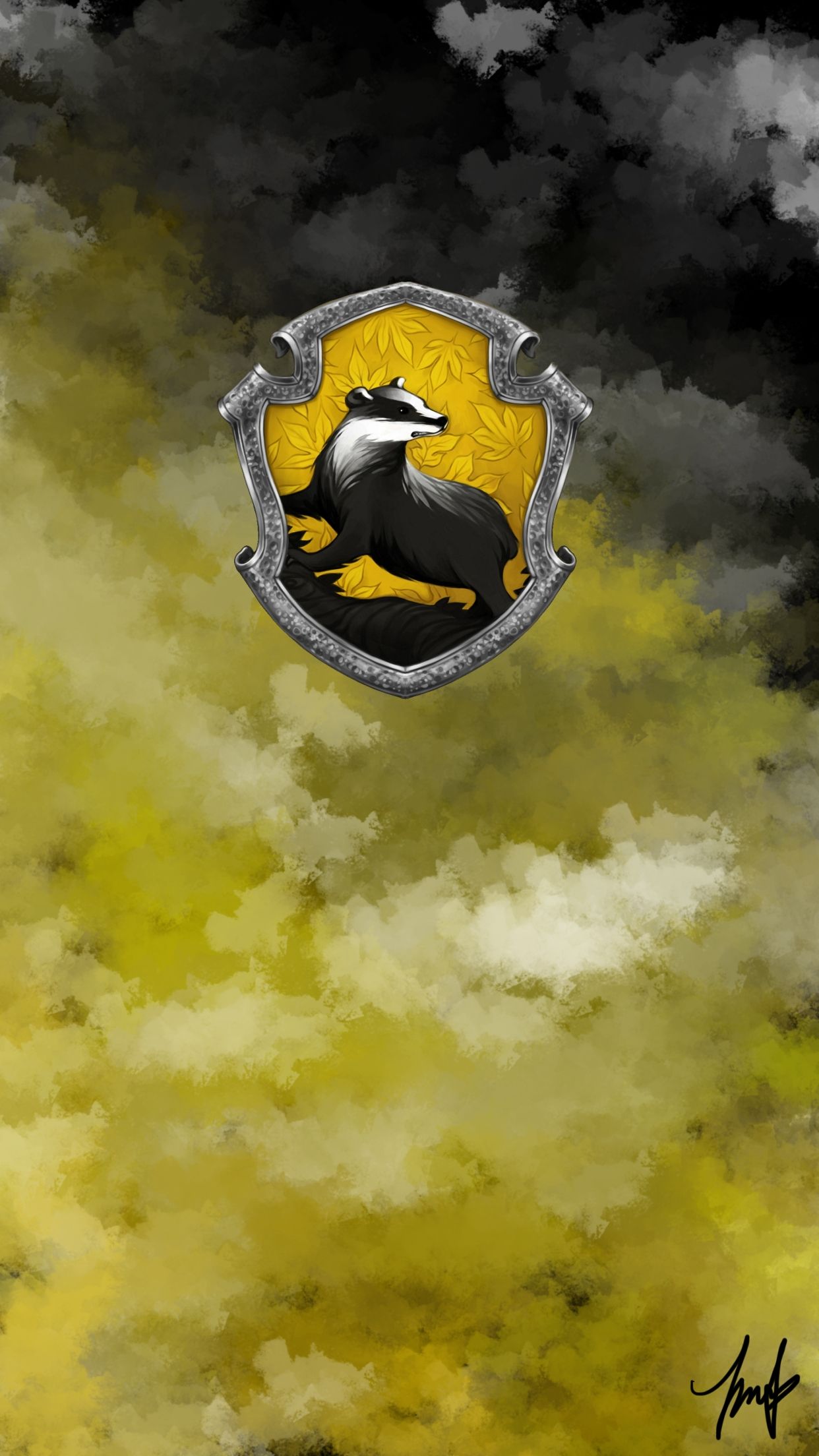 Hufflepuff Crest Wallpapers