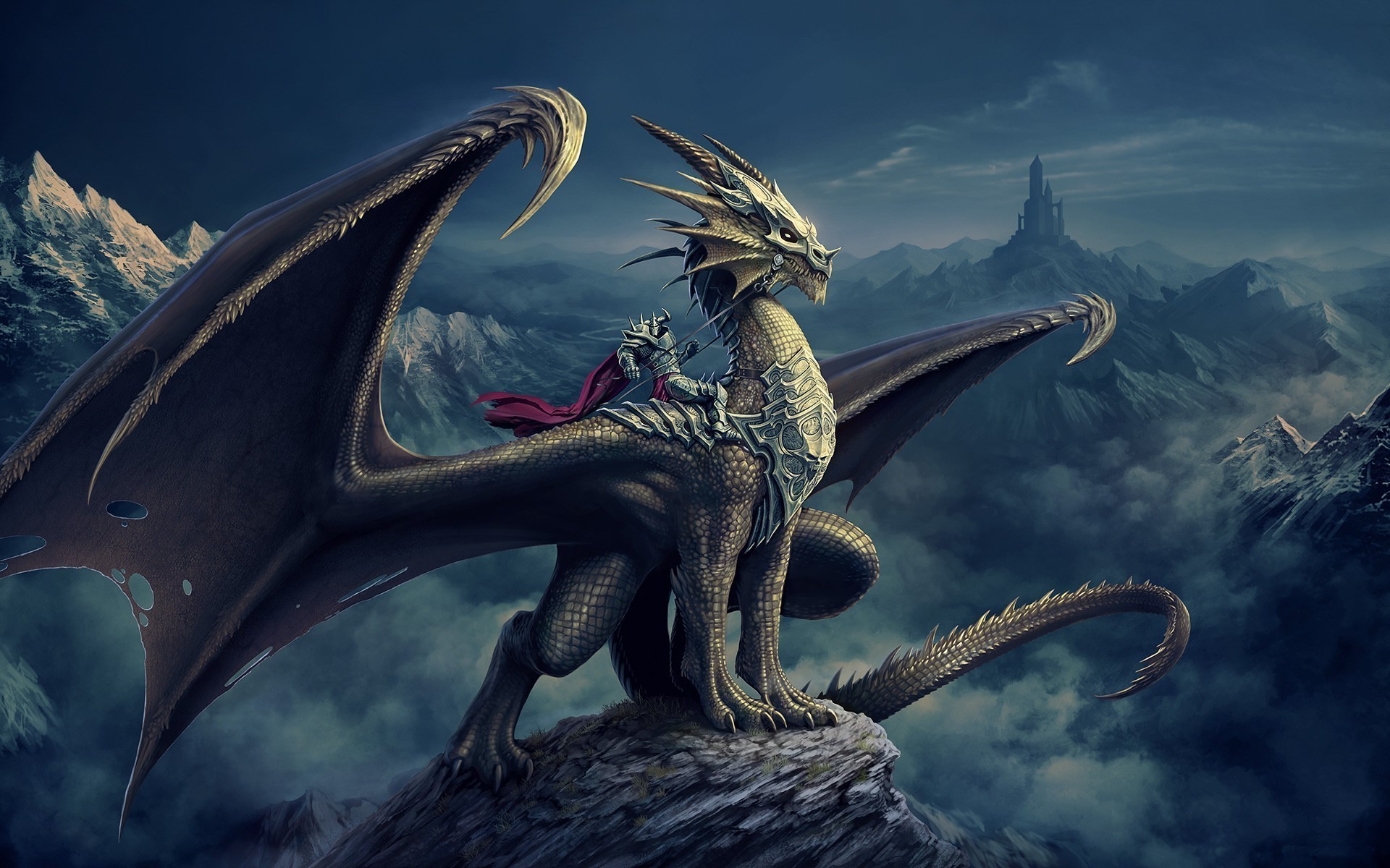 Huge Dragons Wallpapers