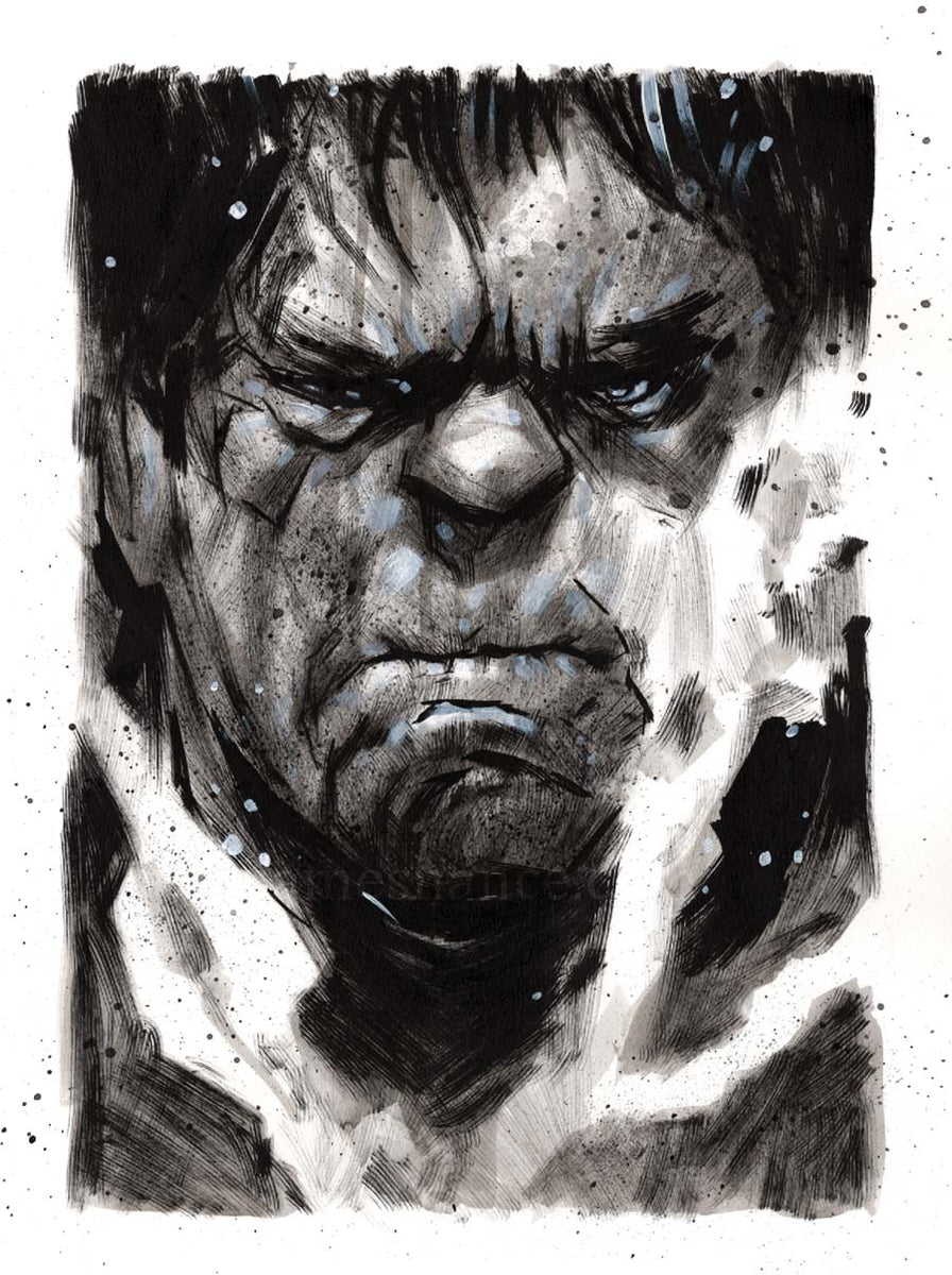 Hulk Black And White Wallpapers