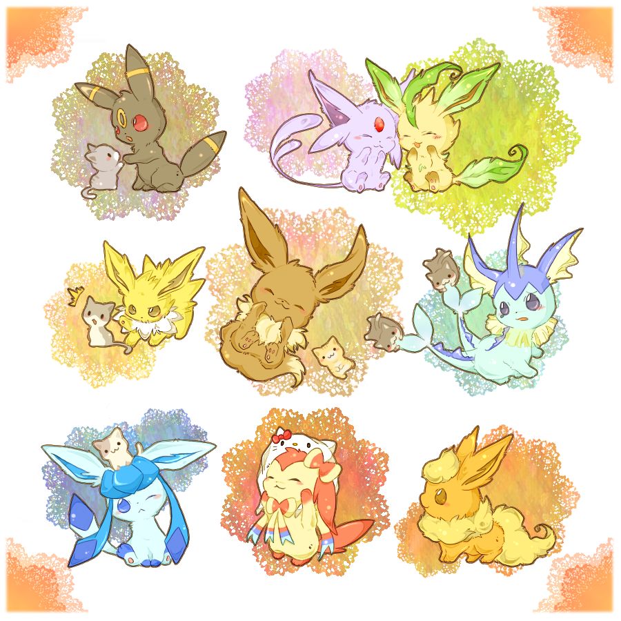 Human Eevee Evolutions Wallpapers