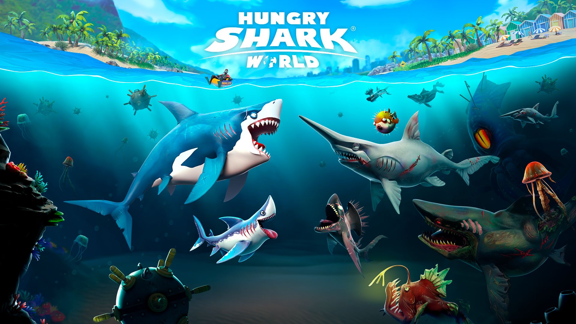 Hungry Shark Evolution Wallpapers