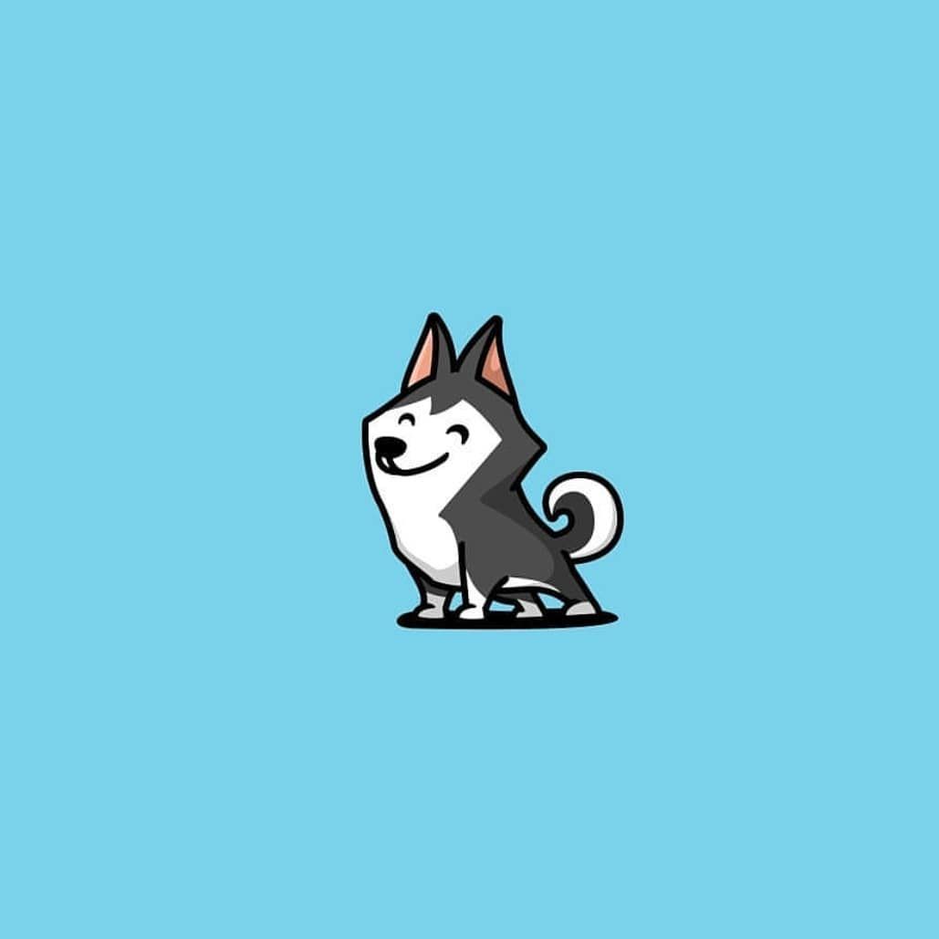 Husky Cartoon Wallpapers