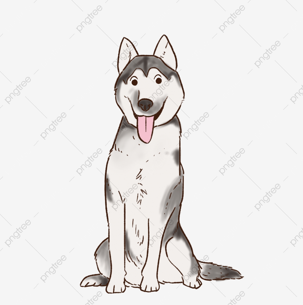 Husky Cartoon Wallpapers