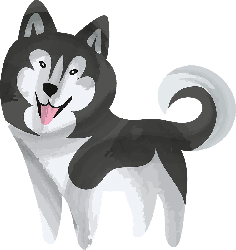 Husky Cartoon Wallpapers