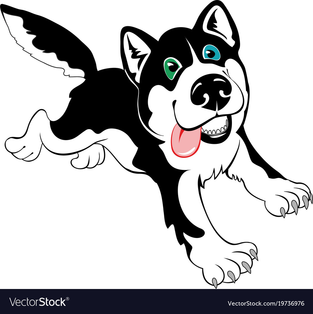 Husky Cartoon Wallpapers