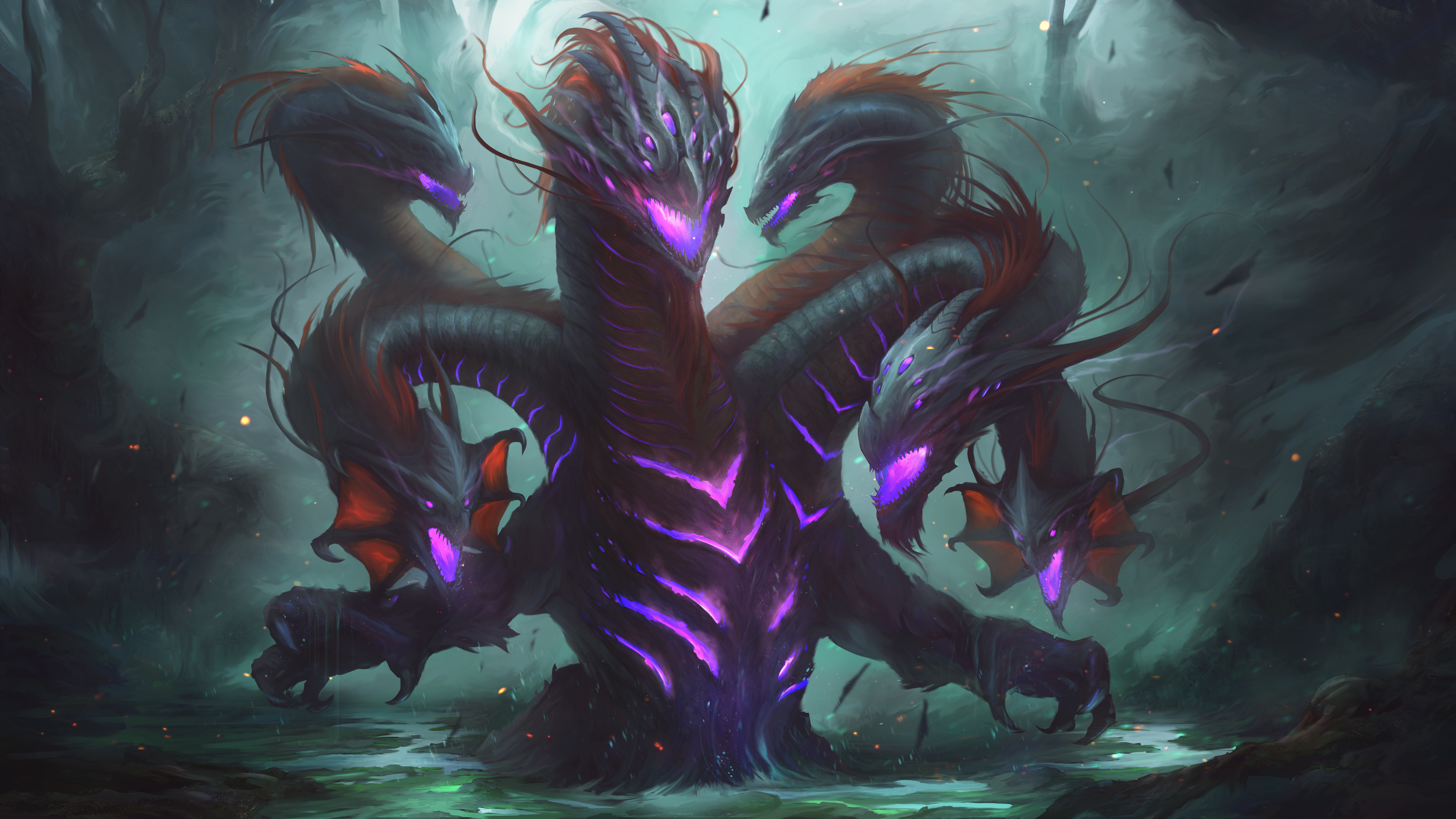 Hydra Dragon Wallpapers