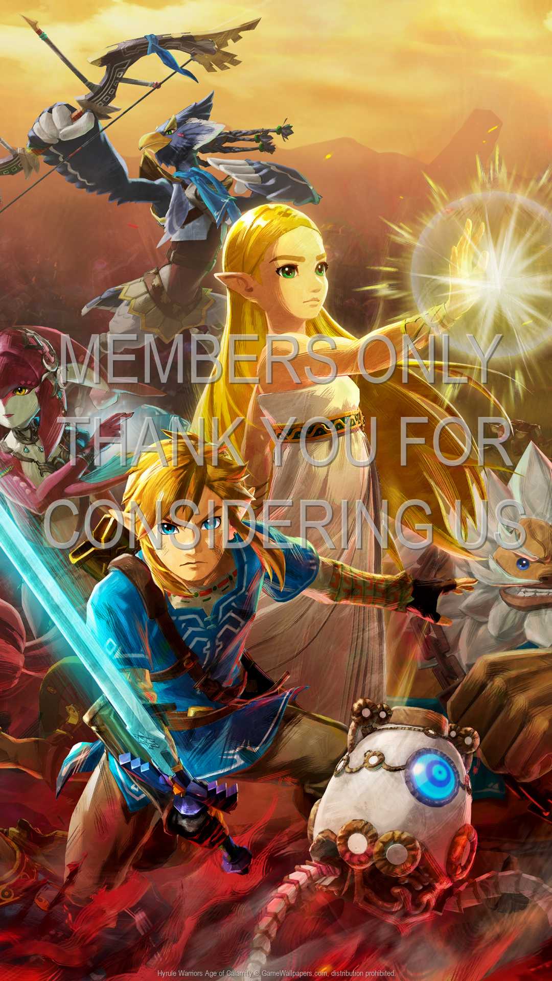 Hyrule Warriors Age Of Calamity Wallpapers