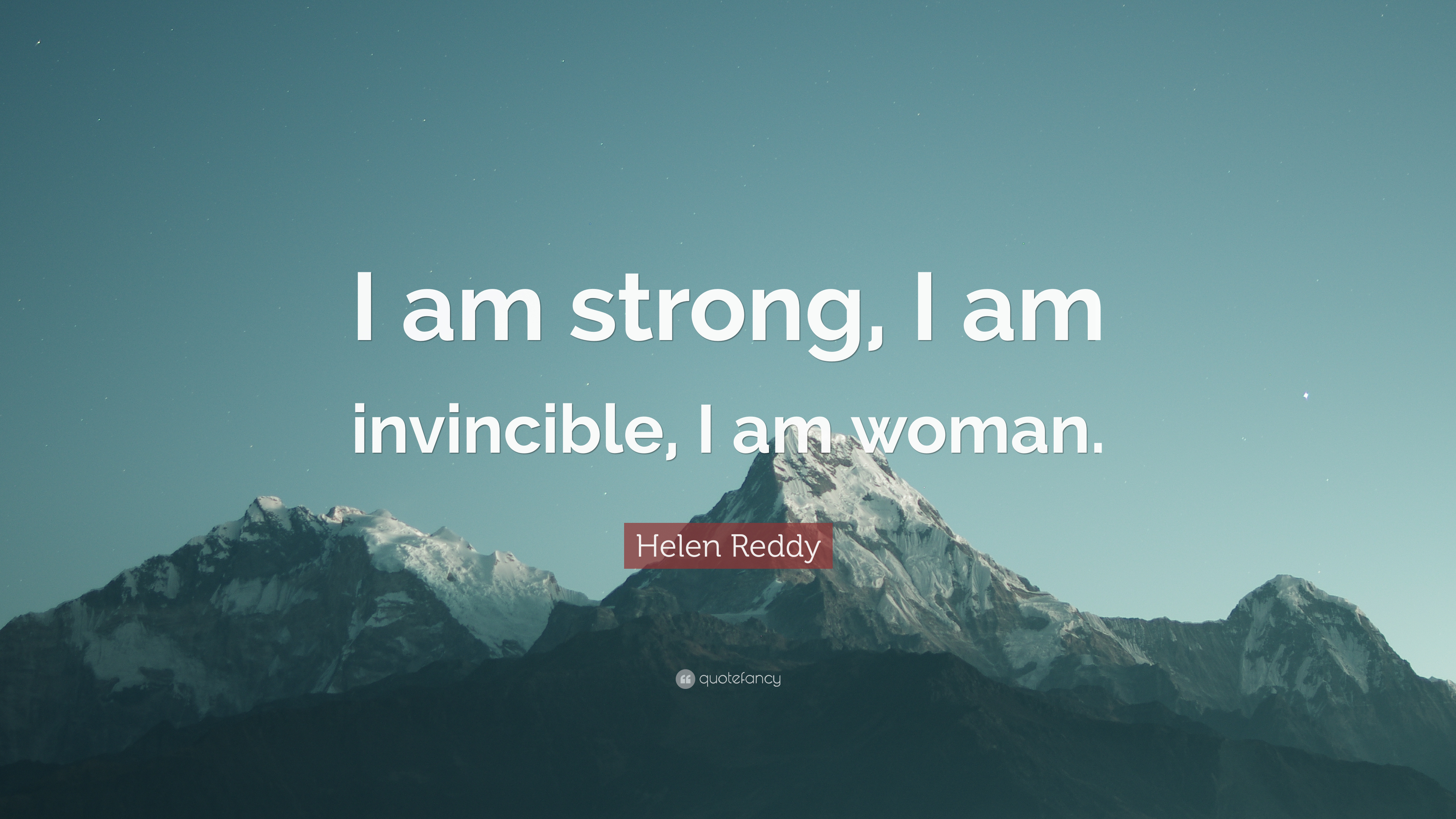 I Am Strong Wallpapers