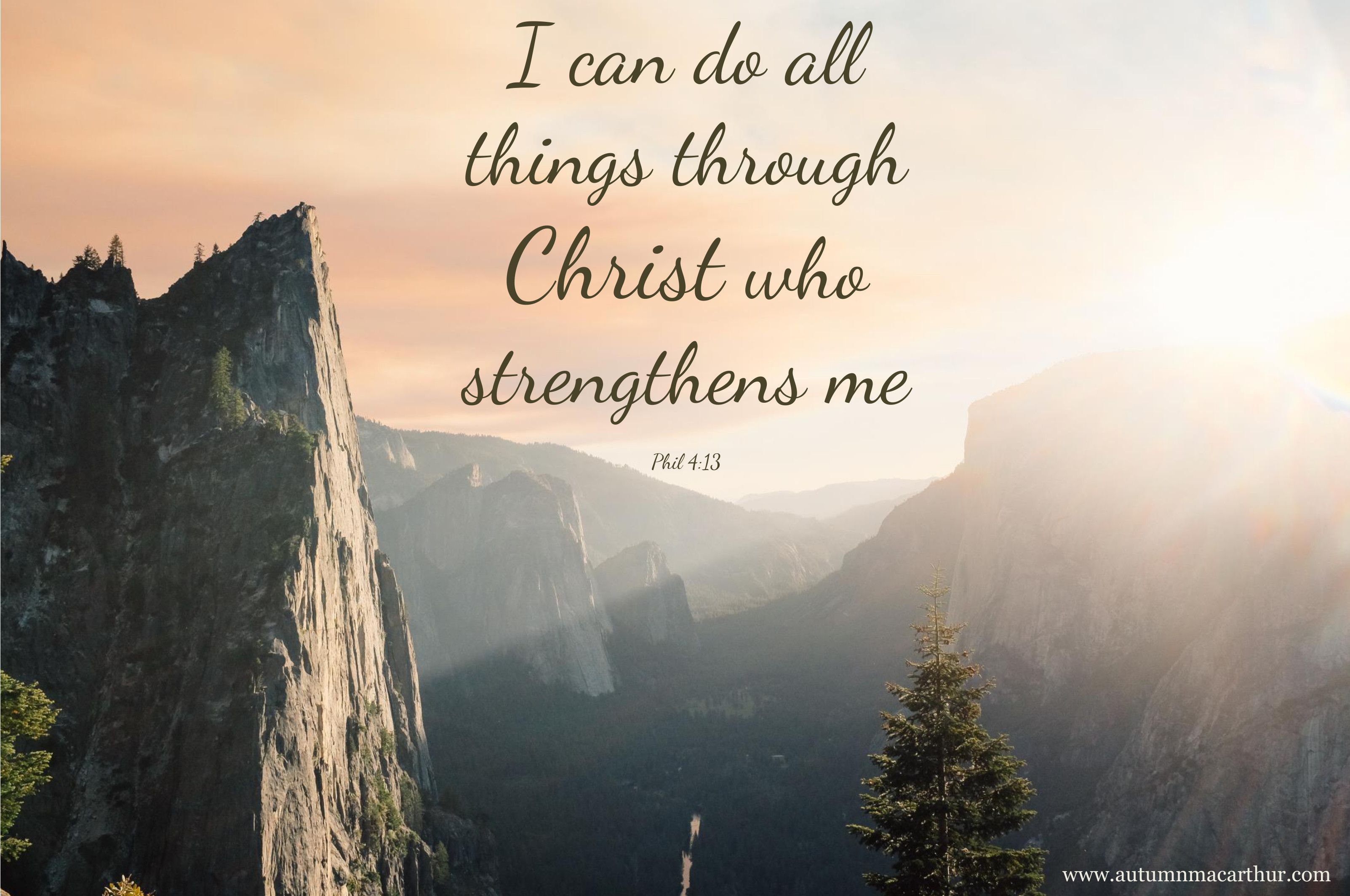 I Can Do All Things Through Christ Wallpapers