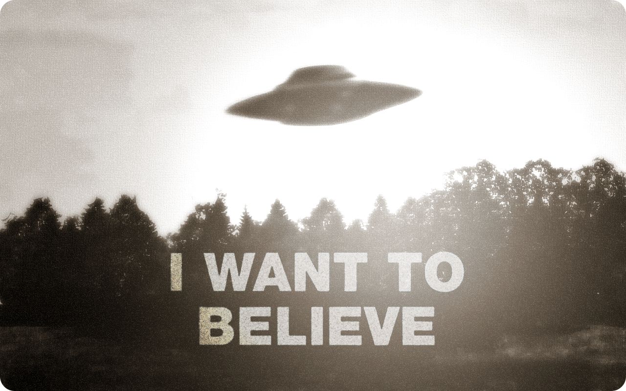 I Want To Believe Wallpapers