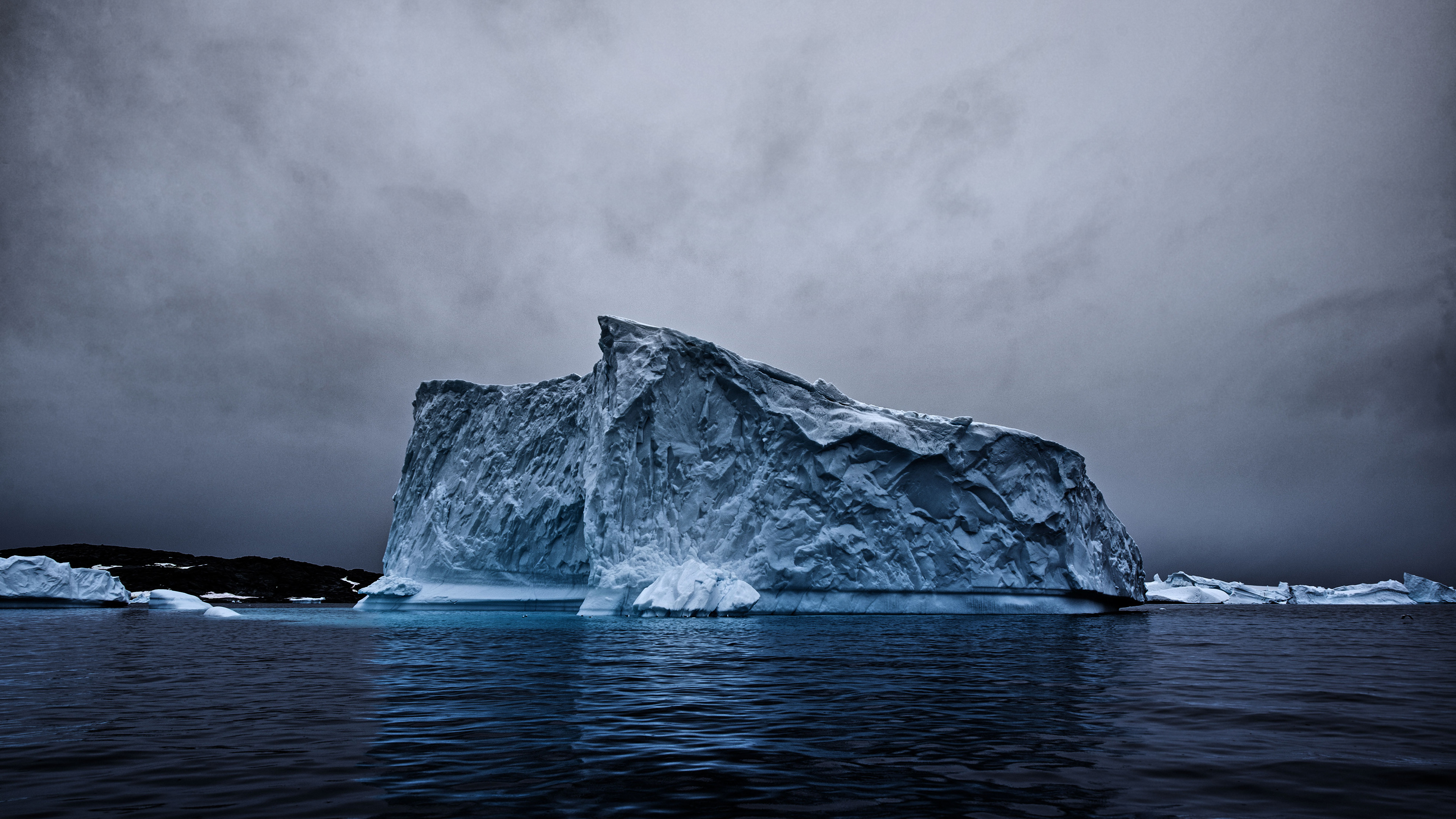 Iceberg At Night Wallpapers