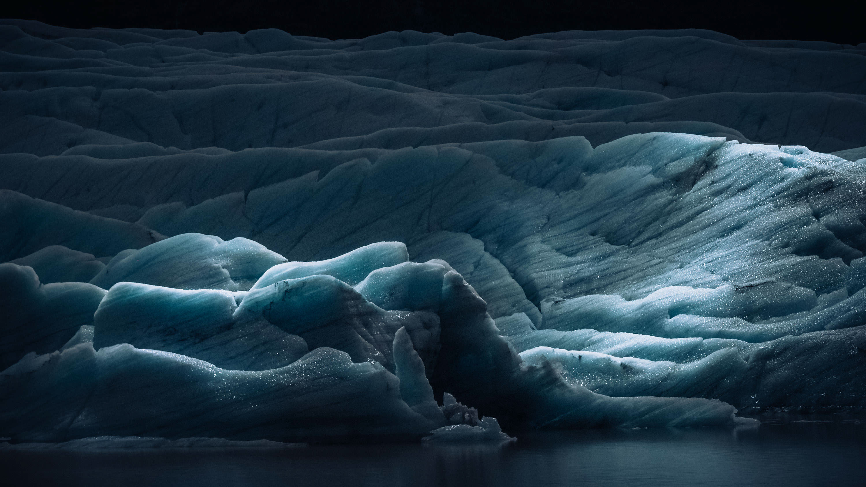 Iceberg At Night Wallpapers