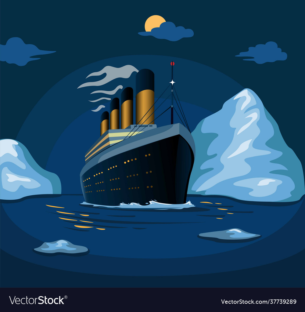 Iceberg At Night Wallpapers