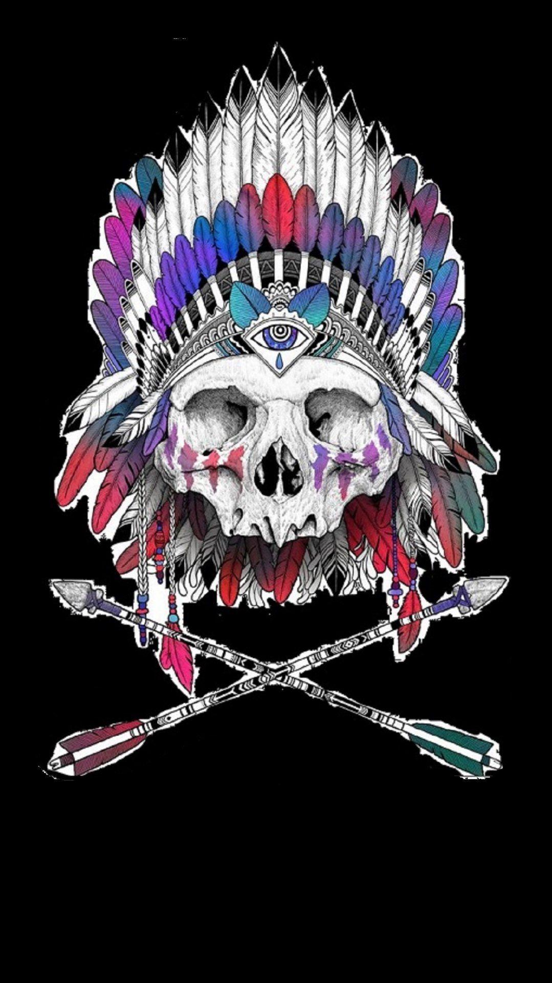 Indian Skull Wallpapers