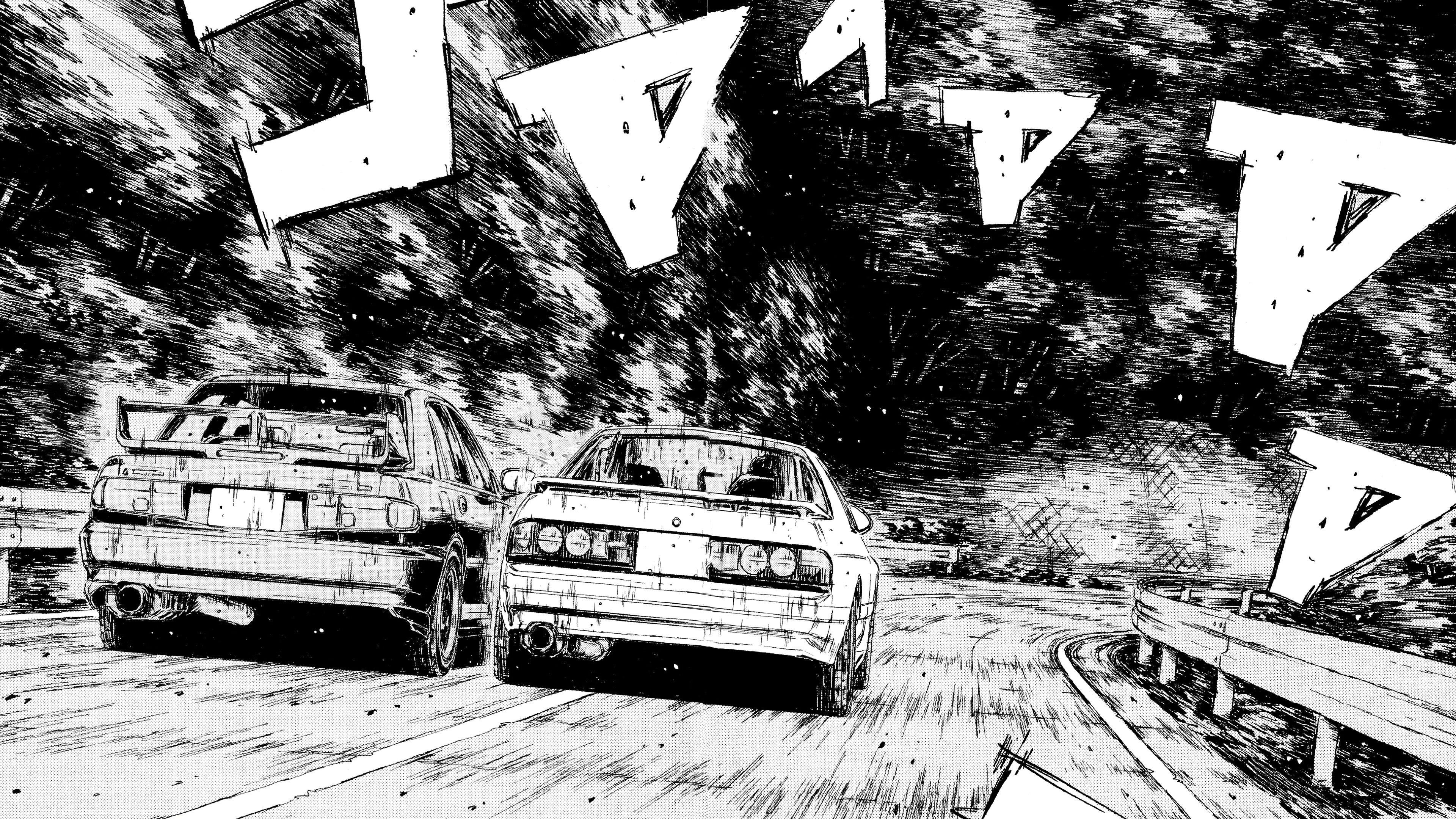 Initial D Manga Wallpapers