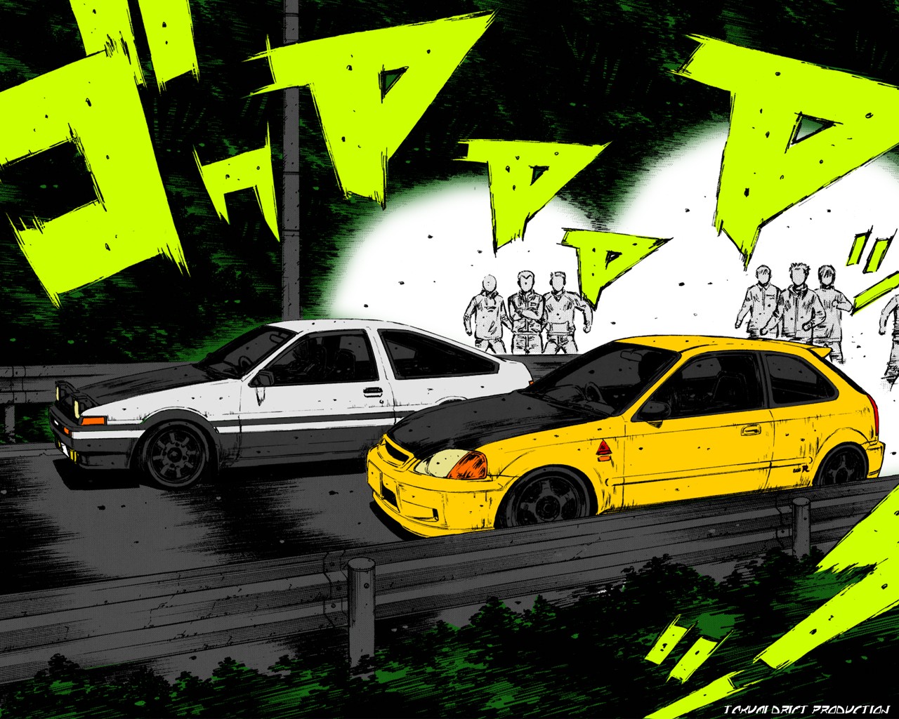 Initial D Manga Wallpapers