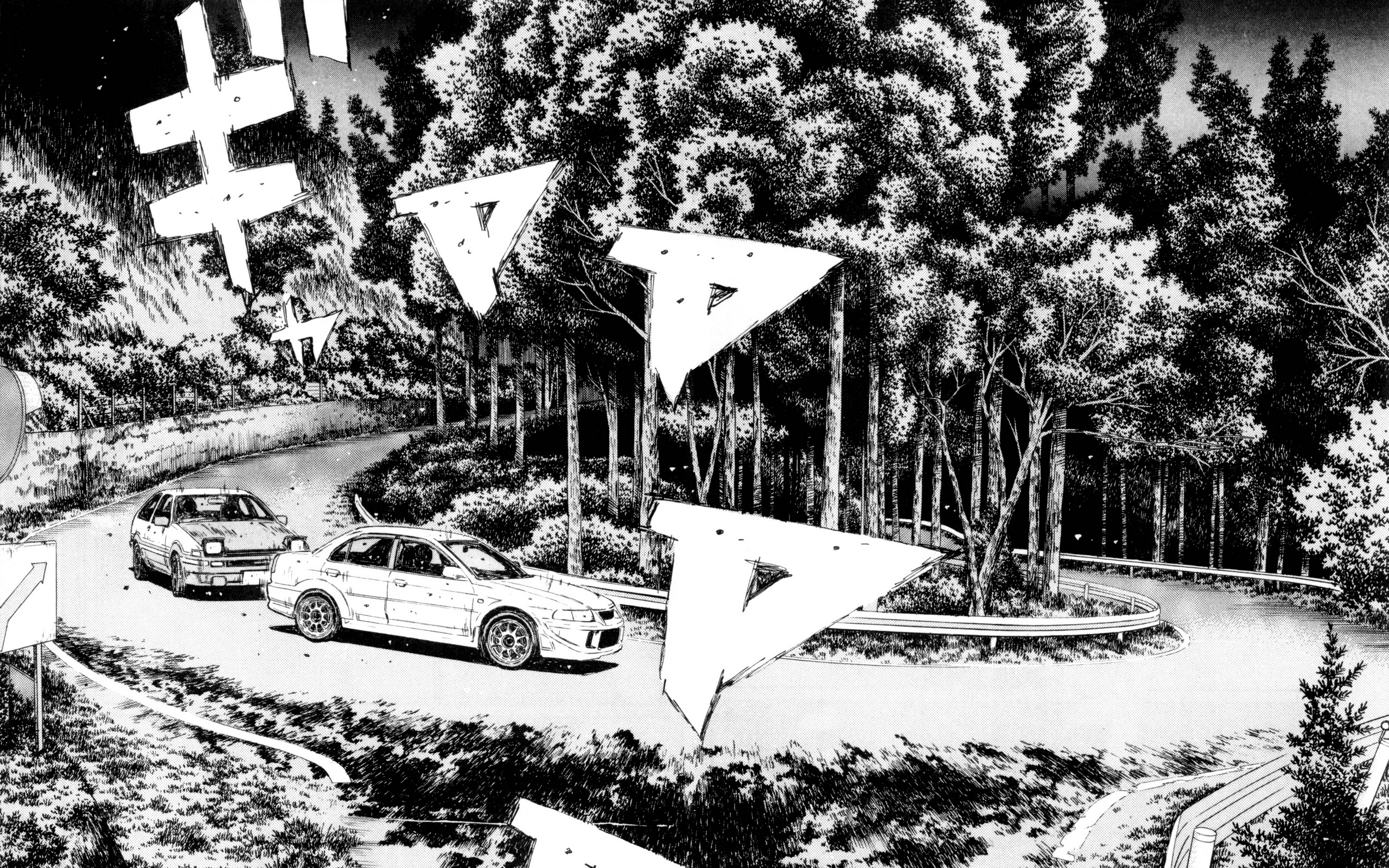 Initial D Manga Wallpapers