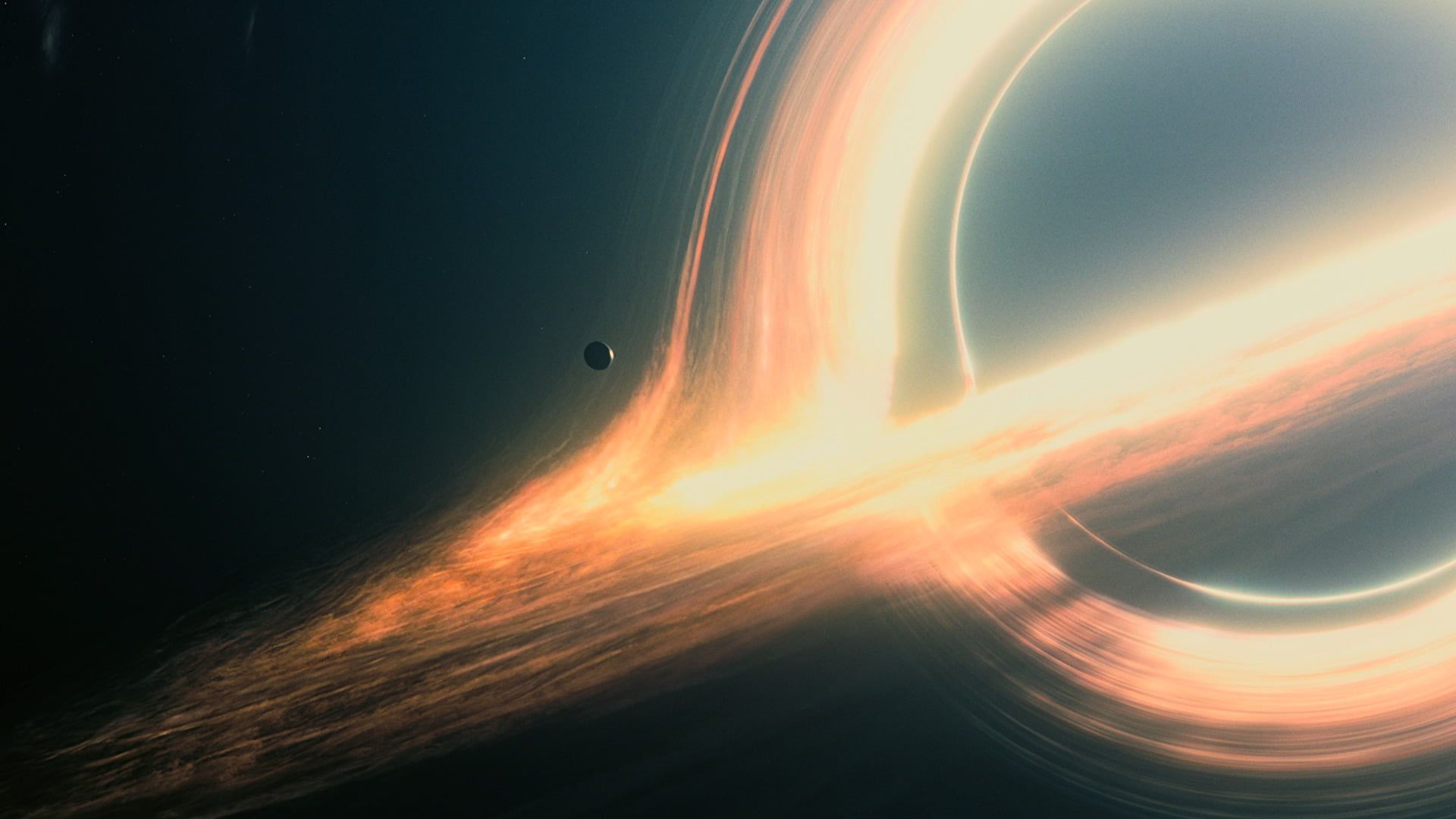 Interstellar Black Hole 1920X1080 Wallpapers