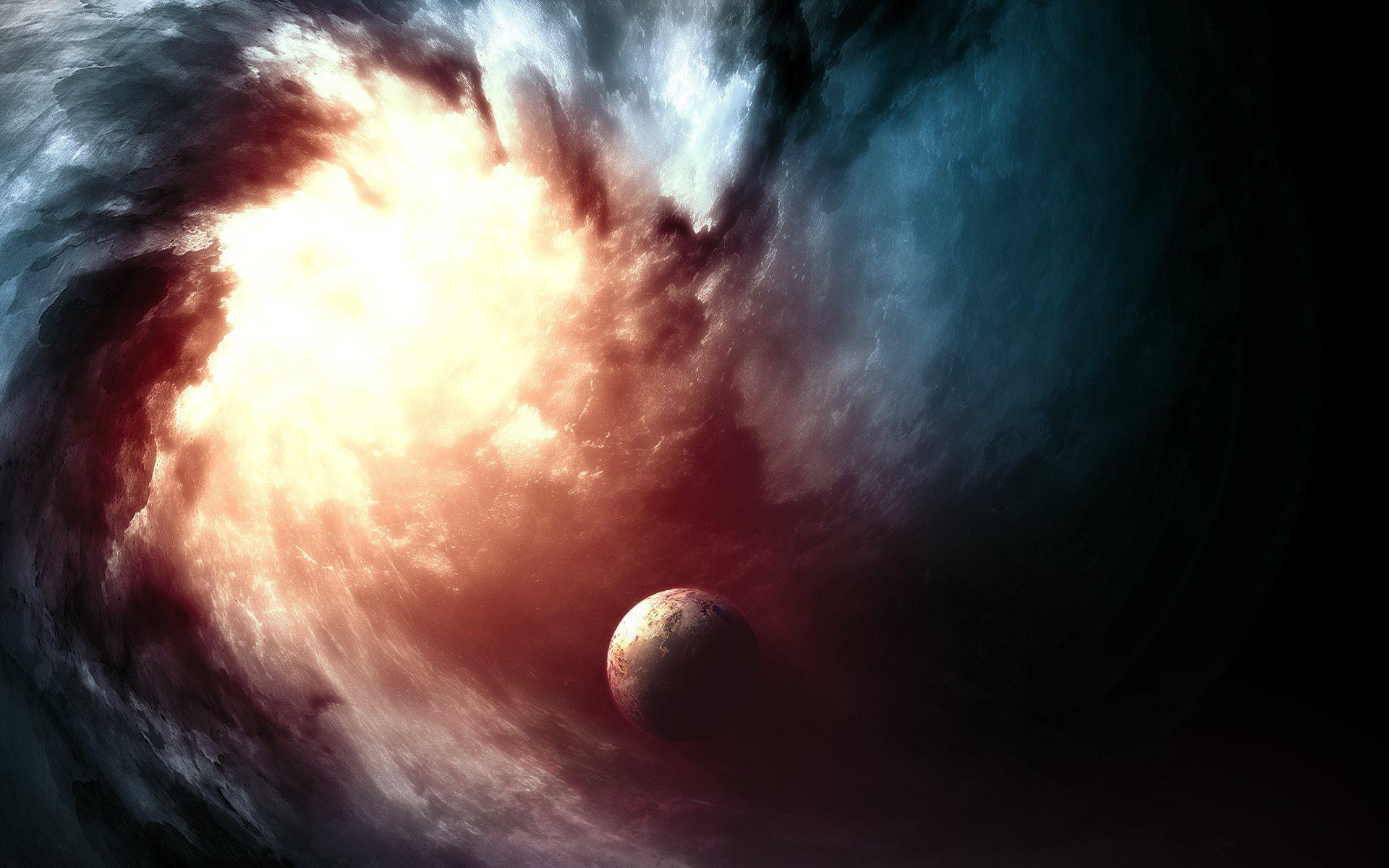 Interstellar Black Hole 1920X1080 Wallpapers