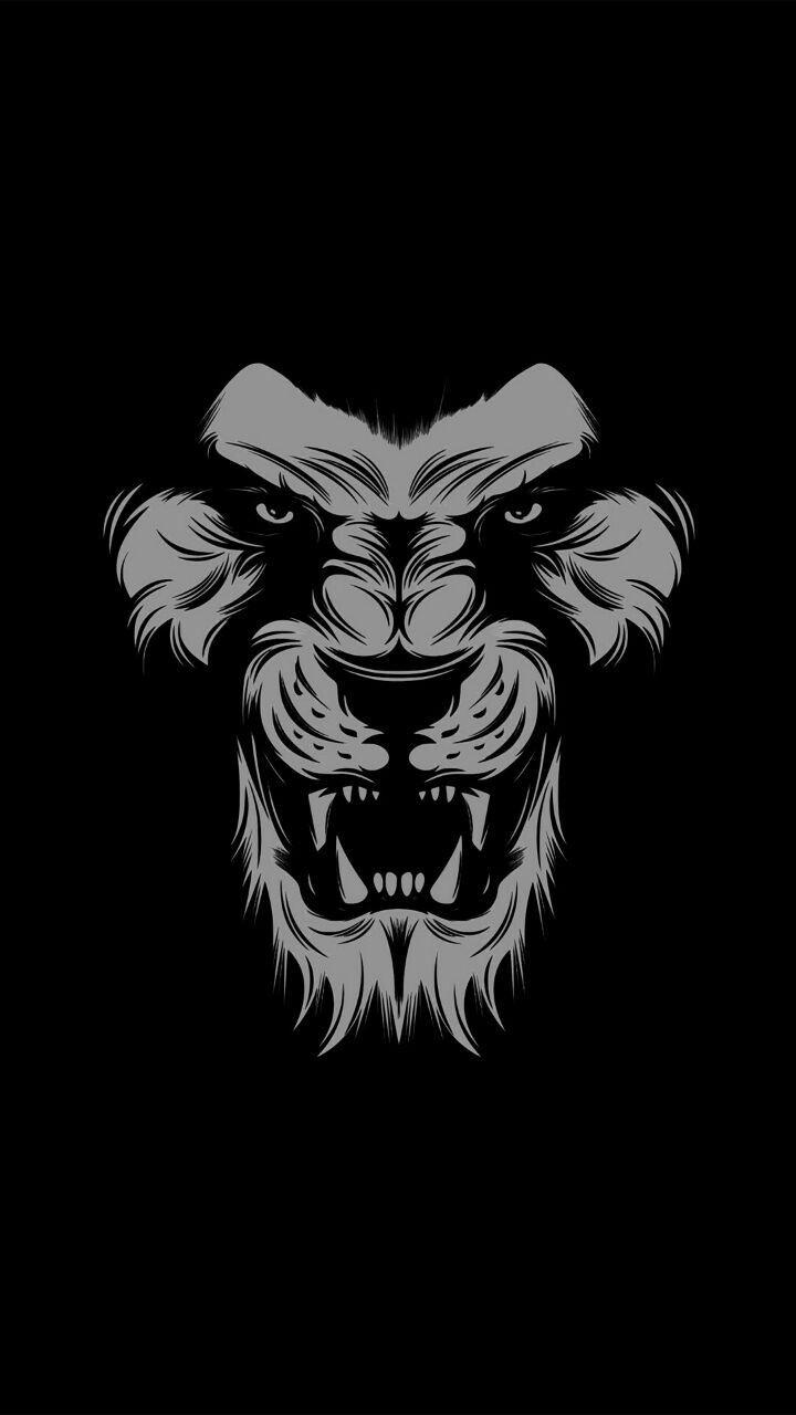 Iphone 7 Black Lion Wallpapers