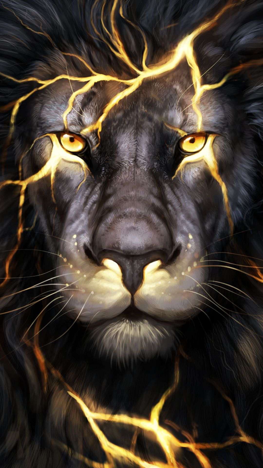 Iphone 7 Black Lion Wallpapers