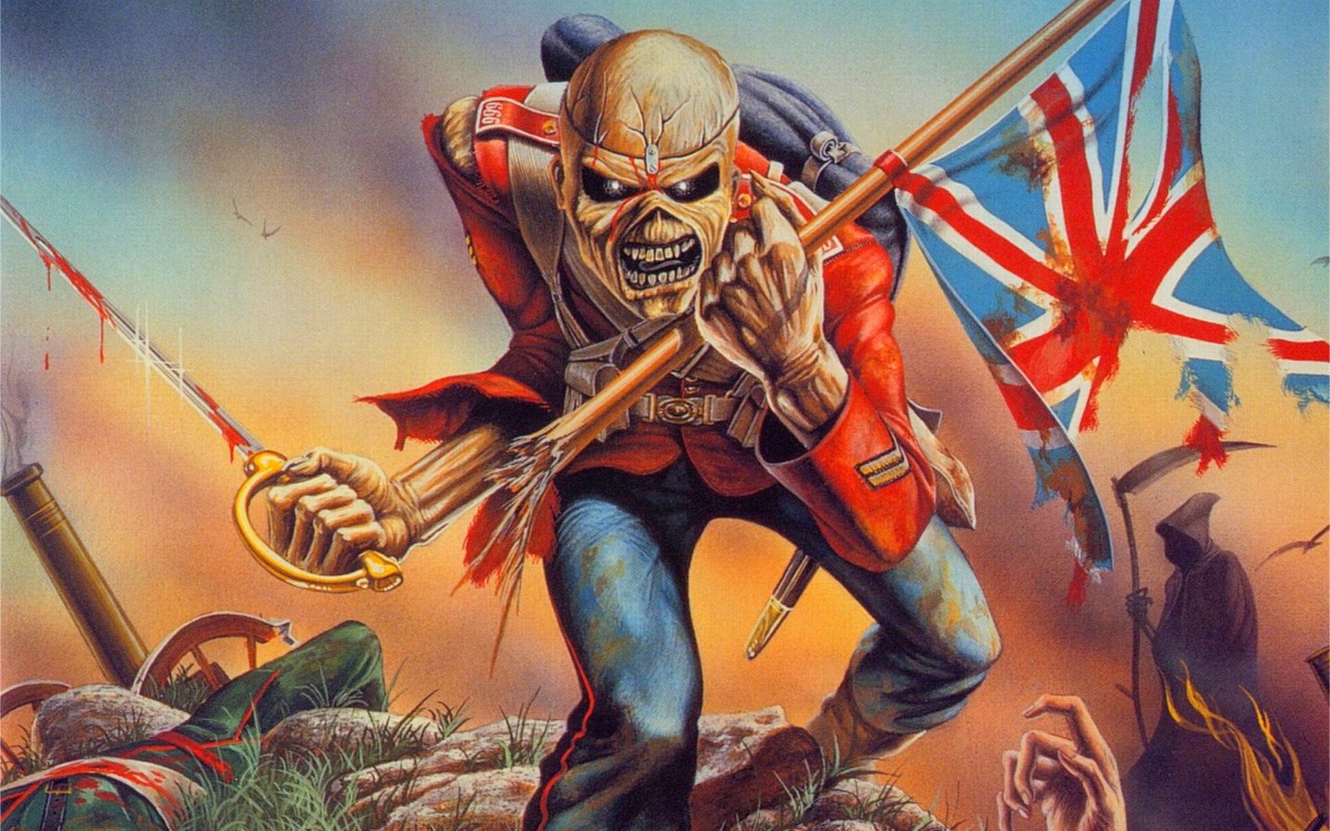 Iron Maiden The Trooper Wallpapers