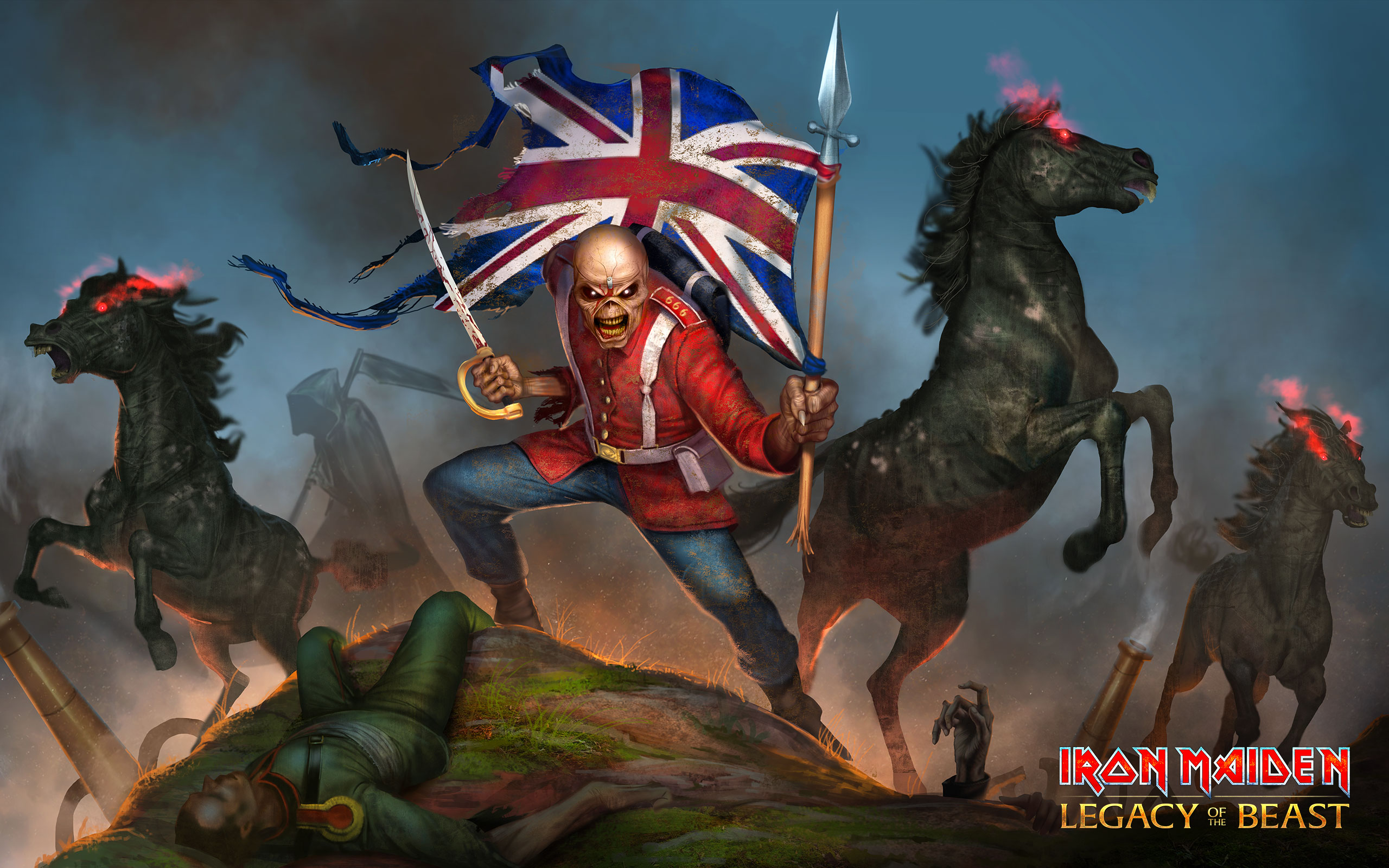 Iron Maiden The Trooper Wallpapers