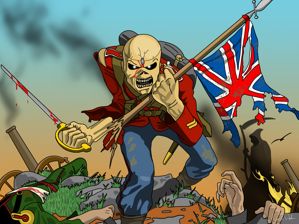 Iron Maiden The Trooper Wallpapers