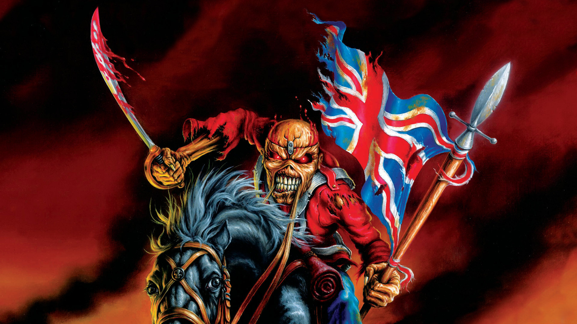 Iron Maiden The Trooper Wallpapers