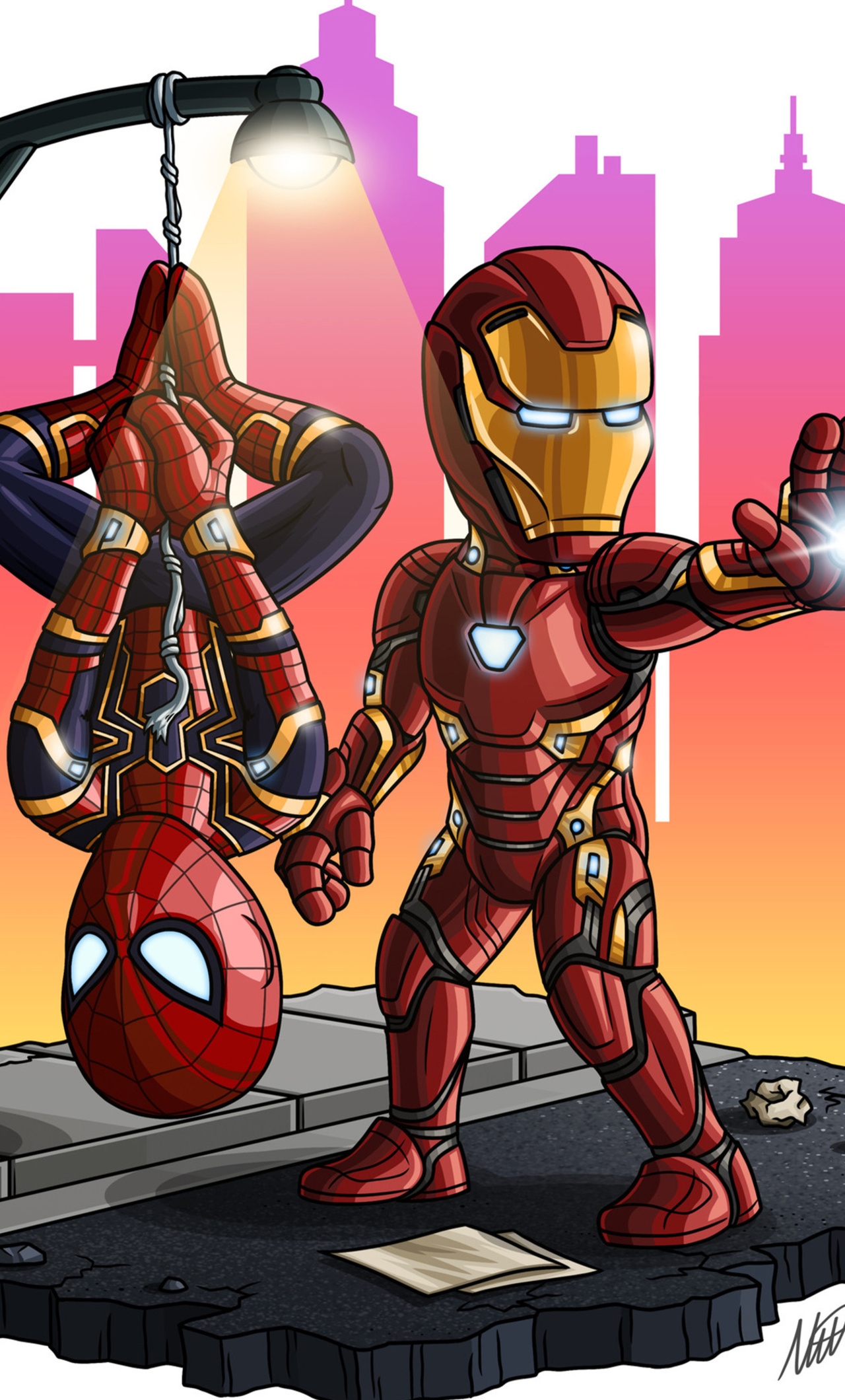 Iron Man Chibi Wallpapers