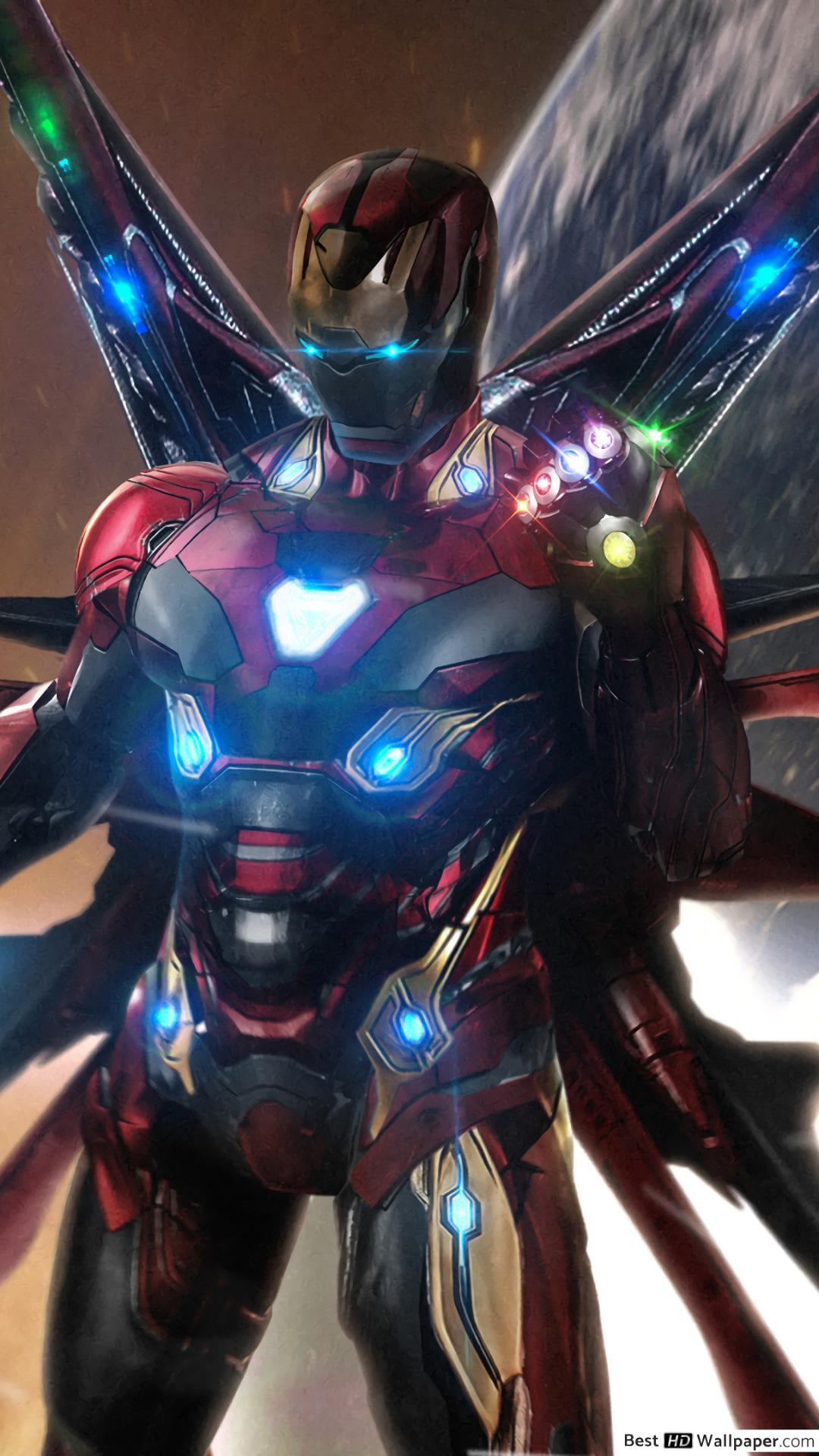 Iron Man Infinity Stones Suit Wallpapers