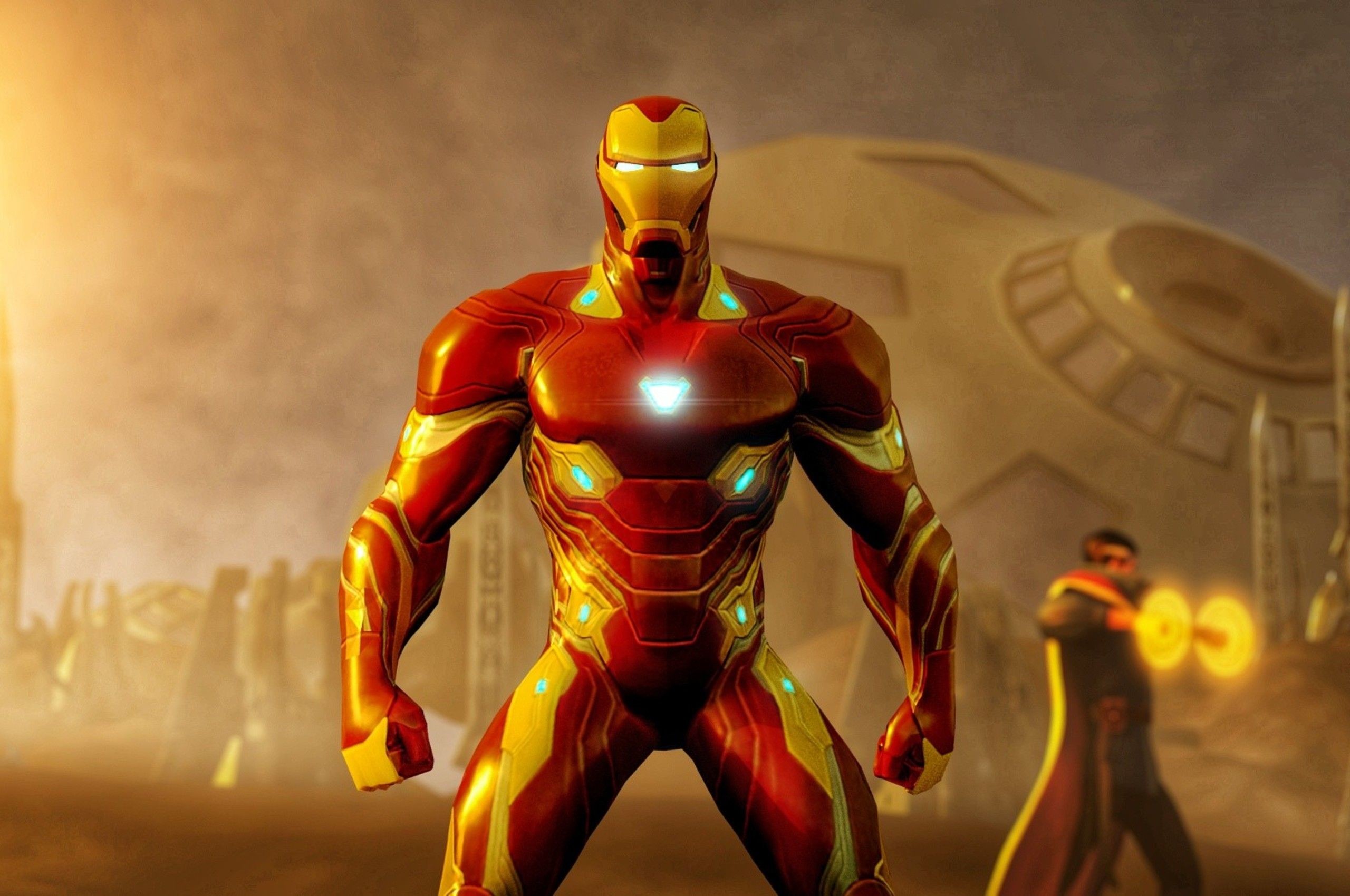 Iron Man Infinity Stones Suit Wallpapers