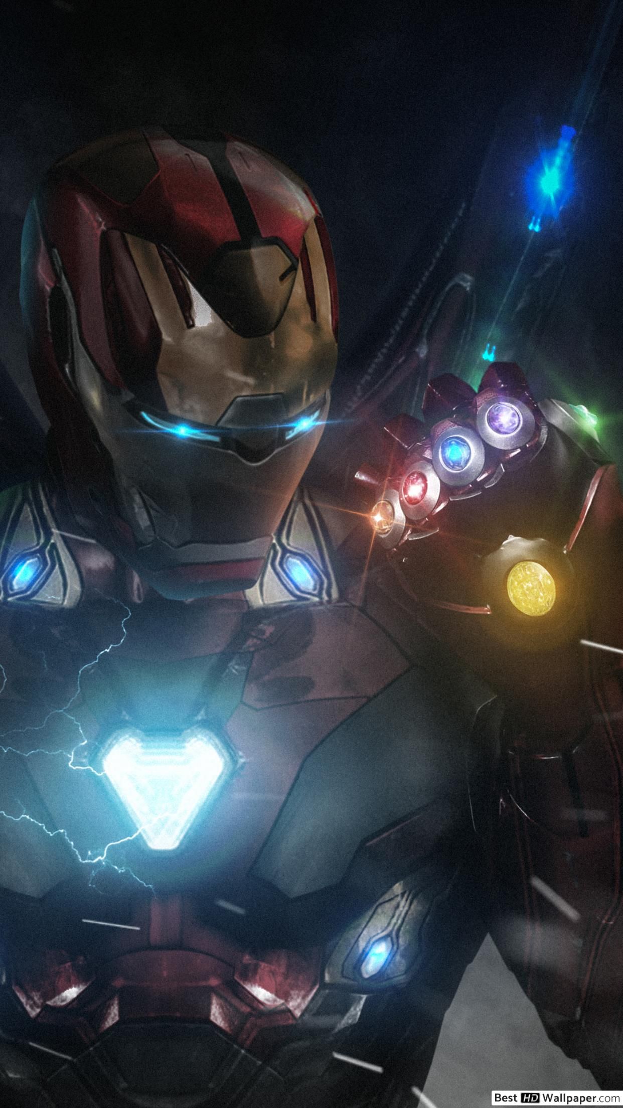 Iron Man Infinity Stones Suit Wallpapers