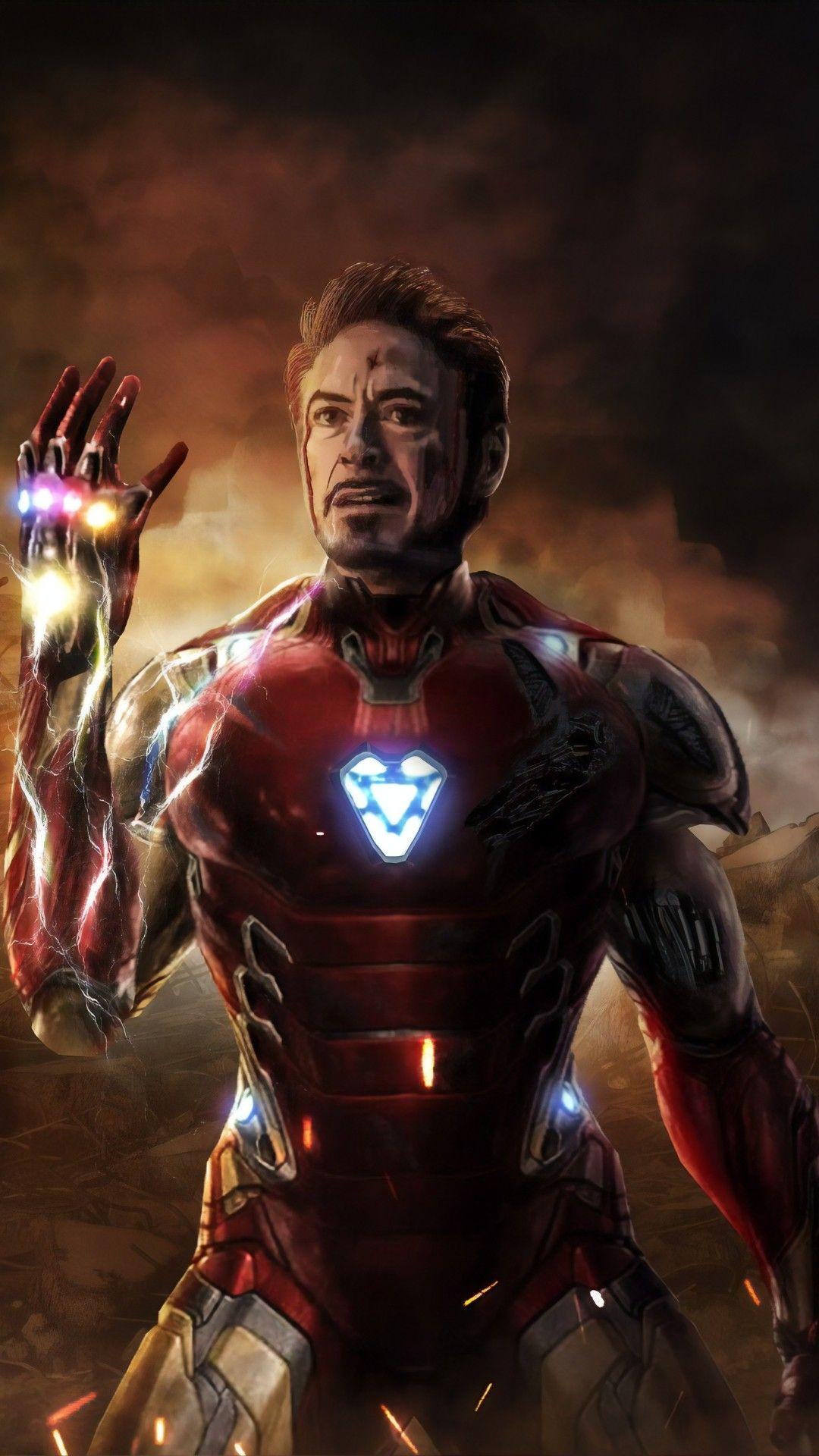 Iron Man Snapping His Fingers Wallpapers