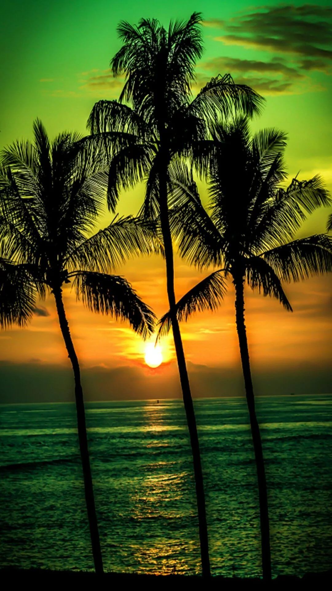 Island Sunset Wallpapers