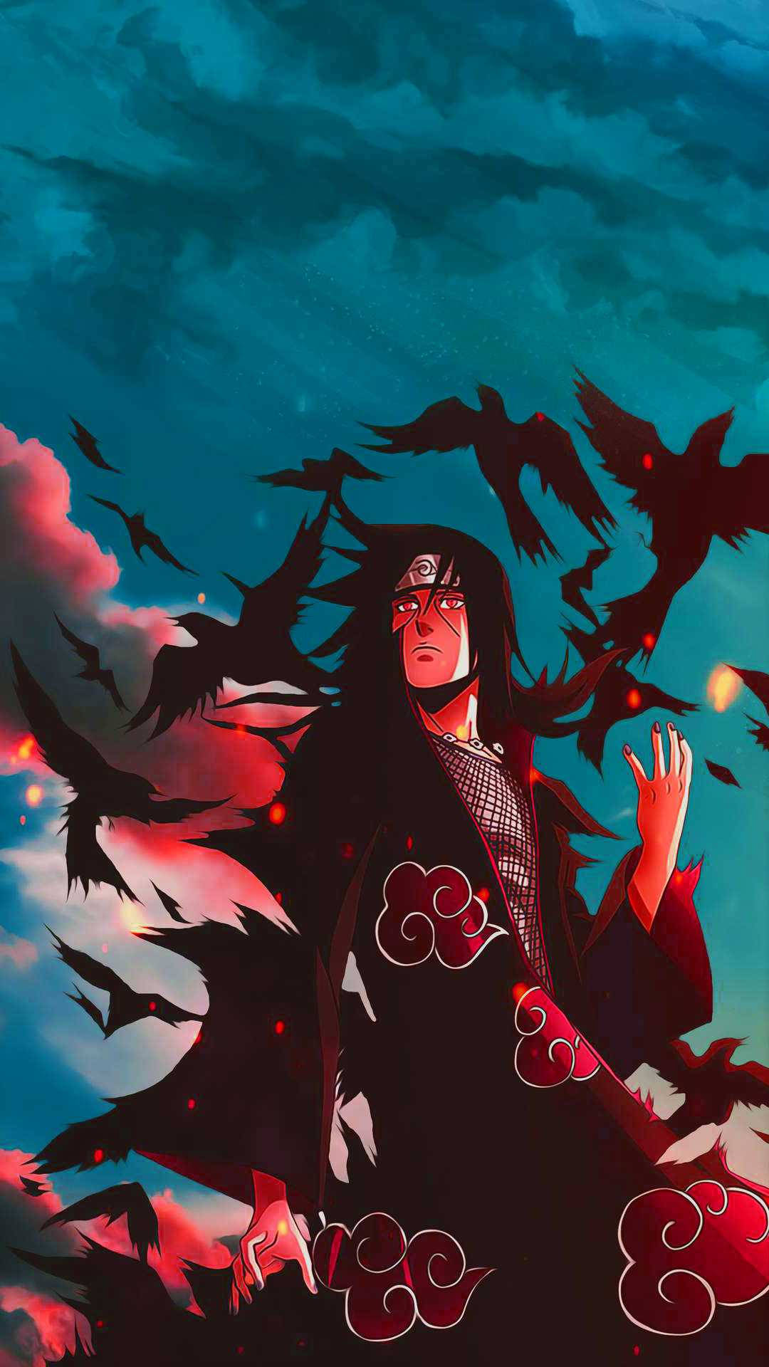 Itachi Crow Sharingan Wallpapers