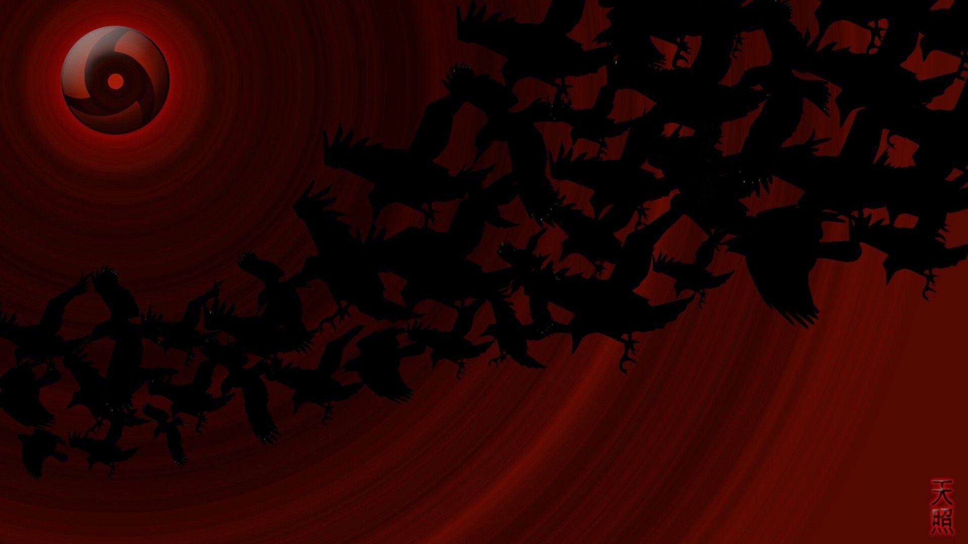 Itachi Crow Sharingan Wallpapers