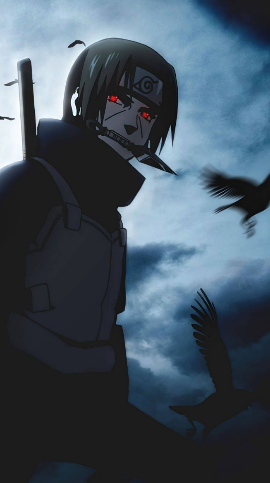 Itachi Crow Sharingan Wallpapers