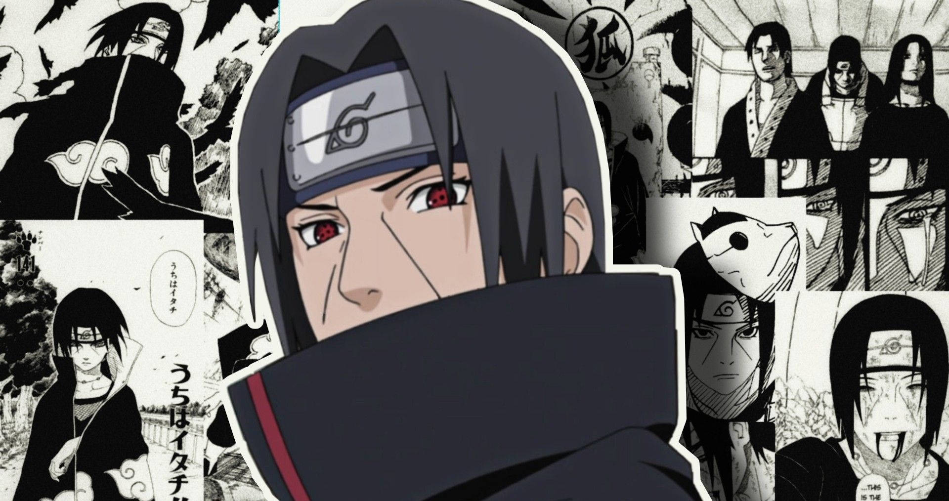 Itachi Manga Panel Wallpapers