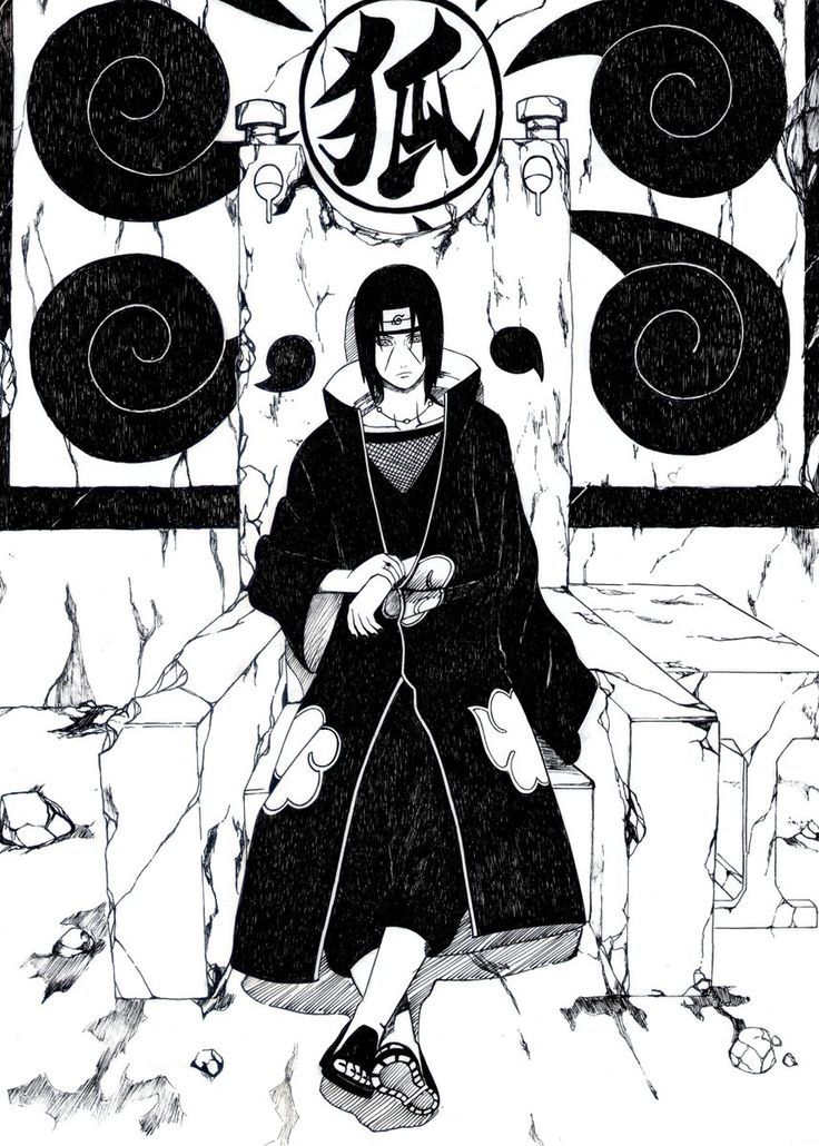 Itachi Manga Panel Wallpapers