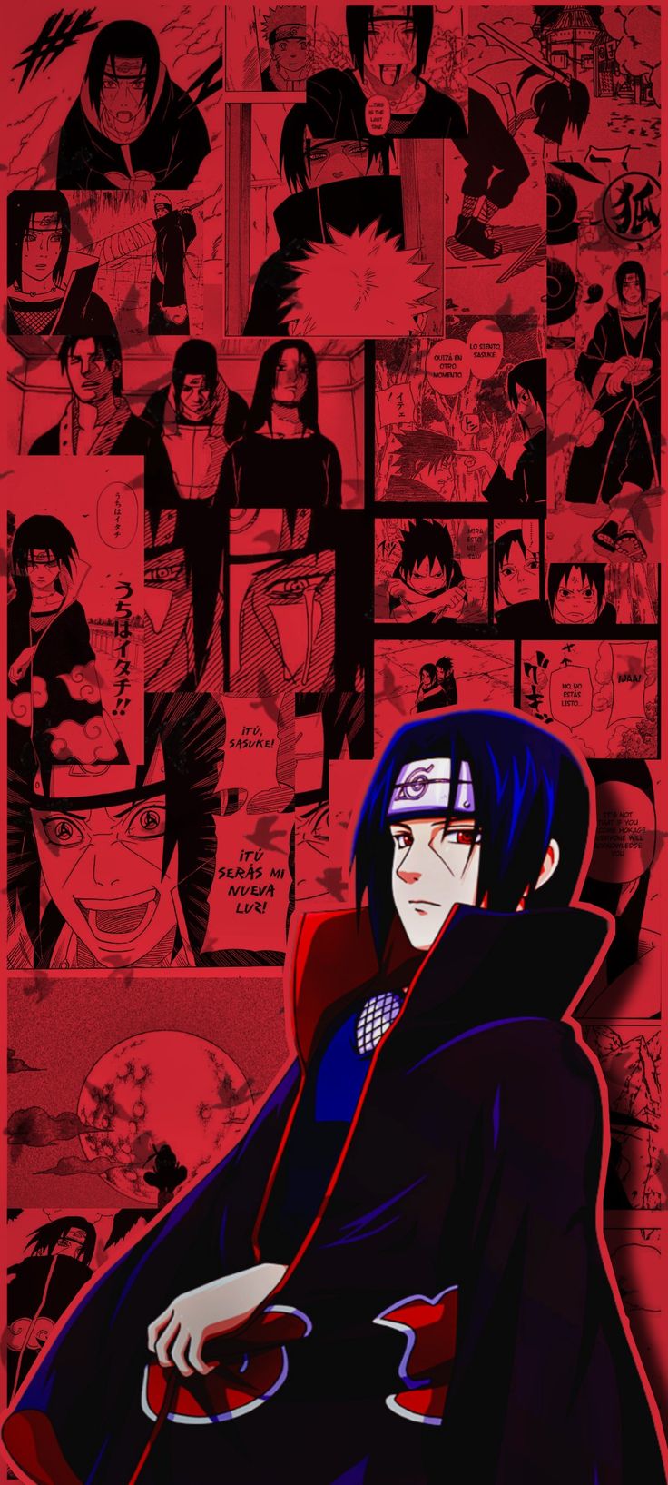 Itachi Manga Panel Wallpapers