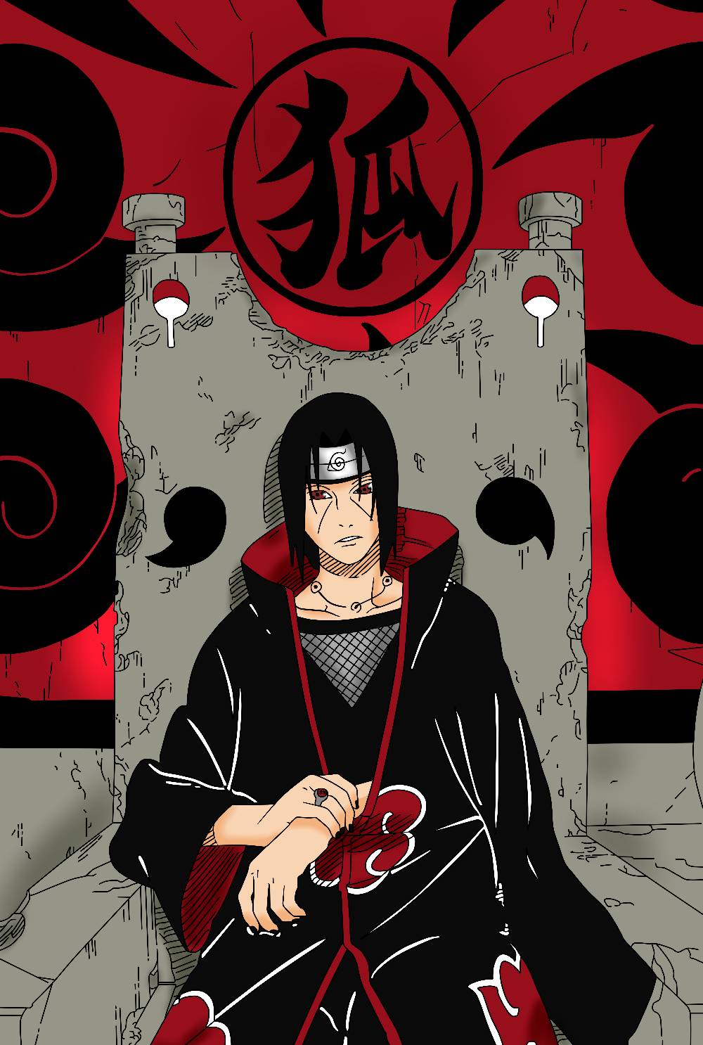 Itachi Manga Panel Wallpapers