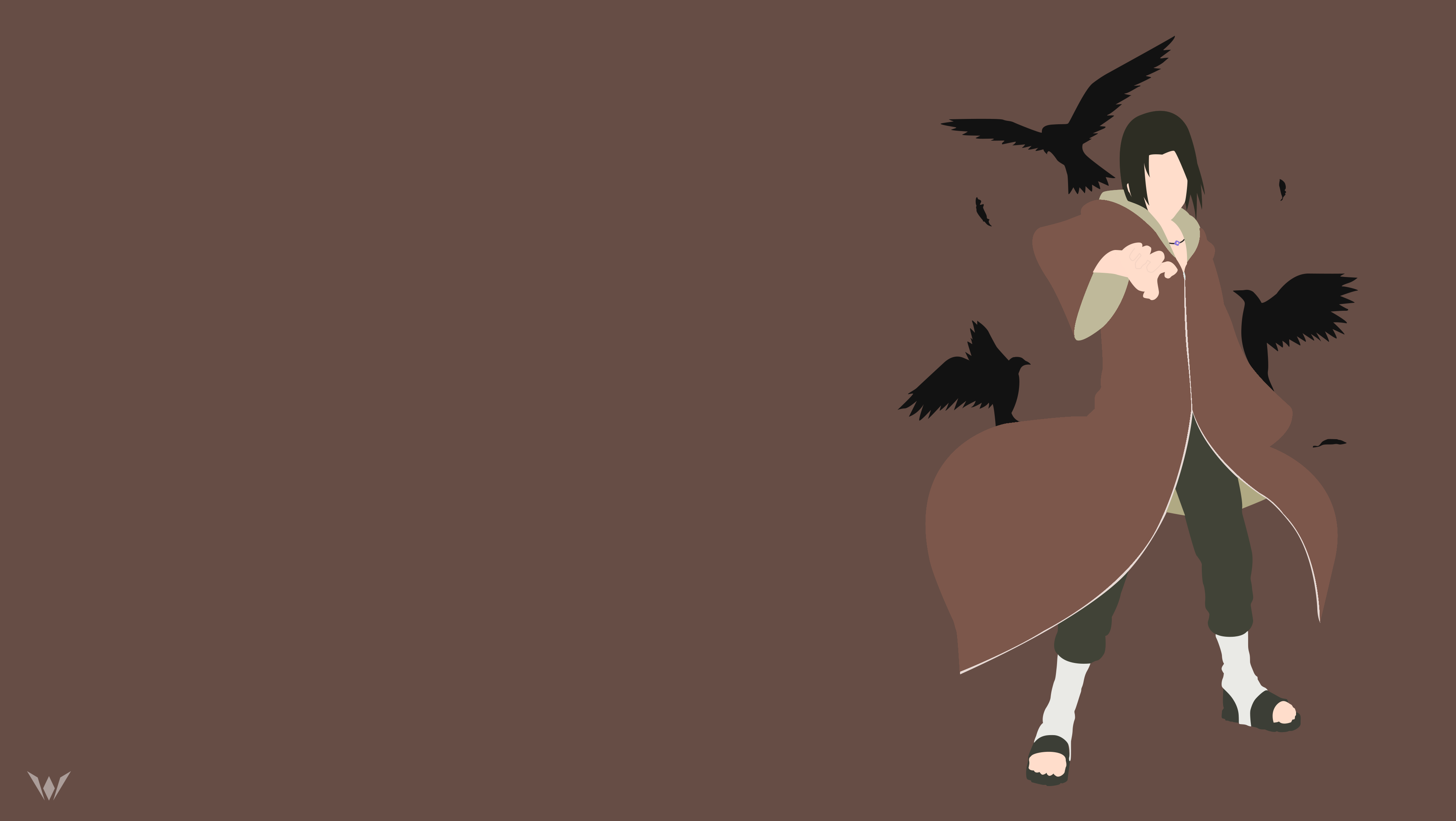 Itachi Minimalist Wallpapers